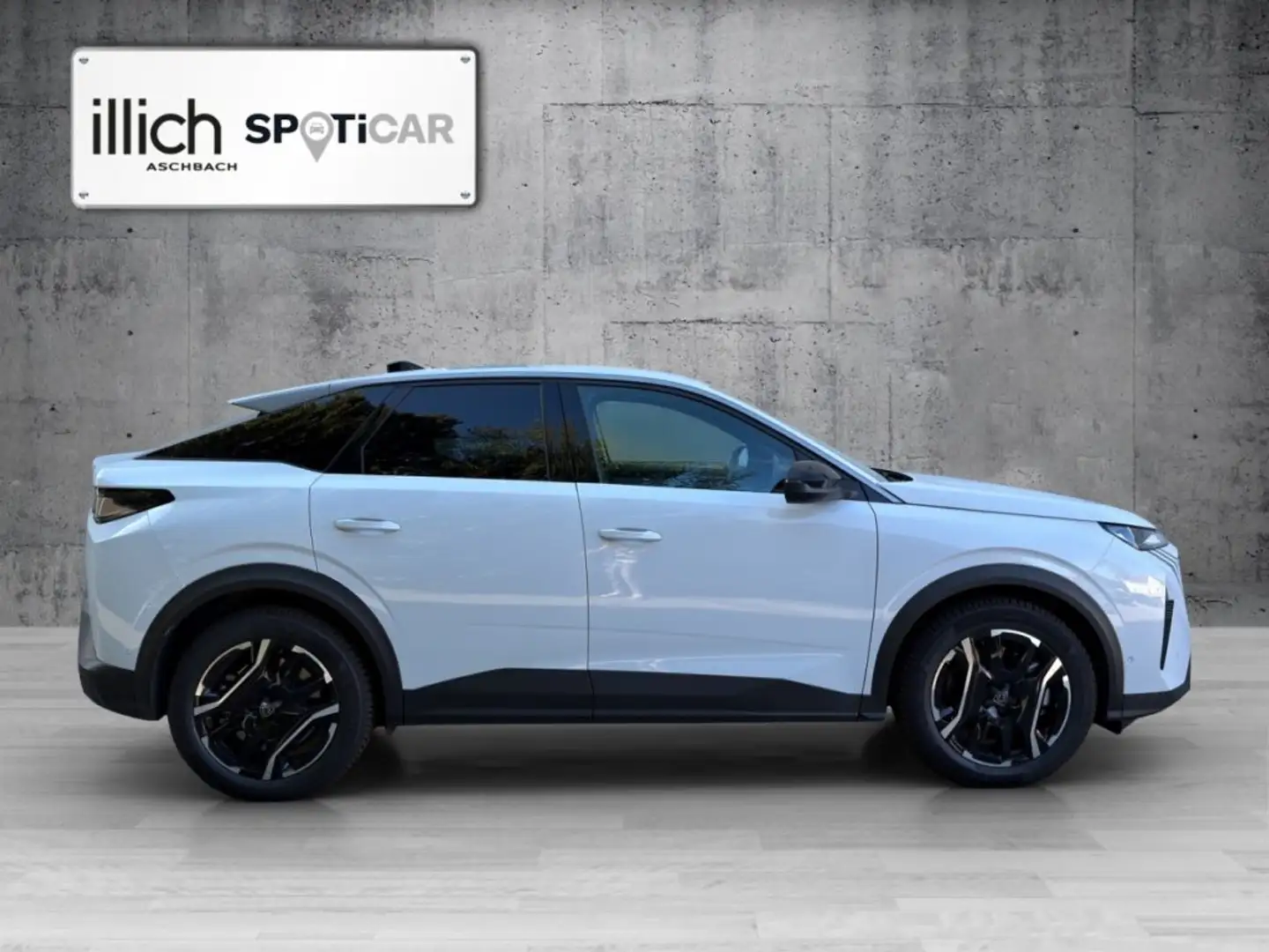 Peugeot 3008 E-3008 ALLURE Elektromotor 210 - Batterie 73 kWh Weiß - 2