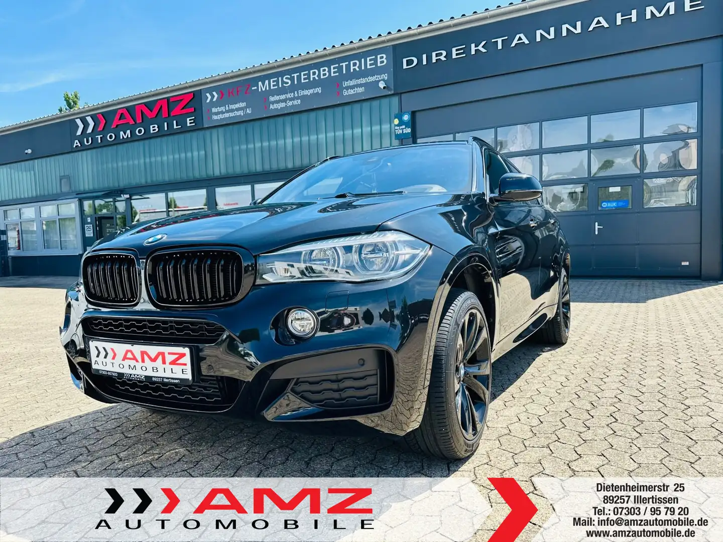 BMW X6 Baureihe X6 - xDrive 40d Vollausstattung- Gar Nero - 1