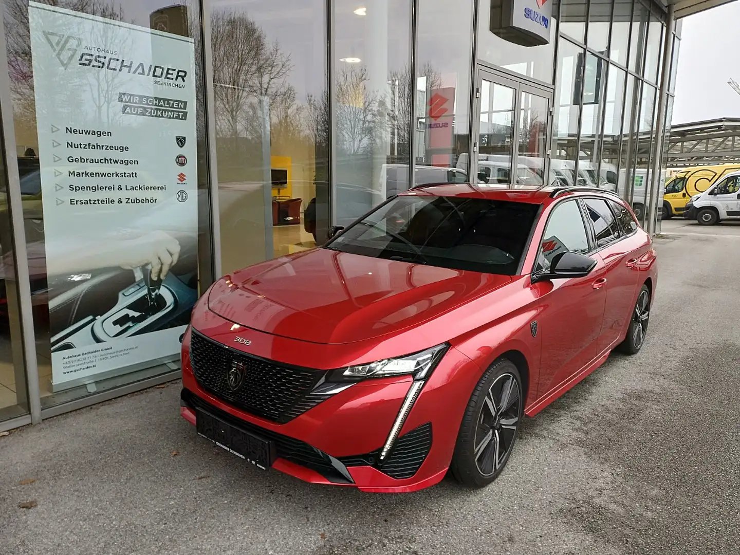 Peugeot 308 SW GT PureTech 130 S&S EAT8 Rood - 1