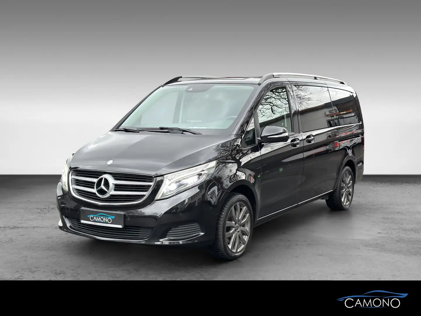 Mercedes-Benz V 250 d 4M Edition lang StdHz Burm AHK Kamera Schwarz - 1