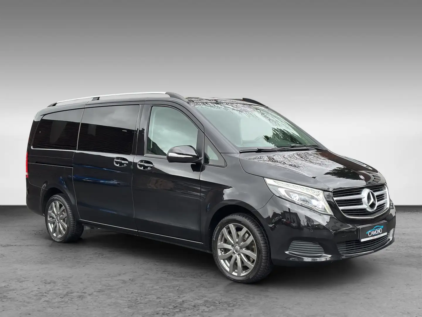 Mercedes-Benz V 250 d 4M Edition lang StdHz Burm AHK Kamera Schwarz - 2