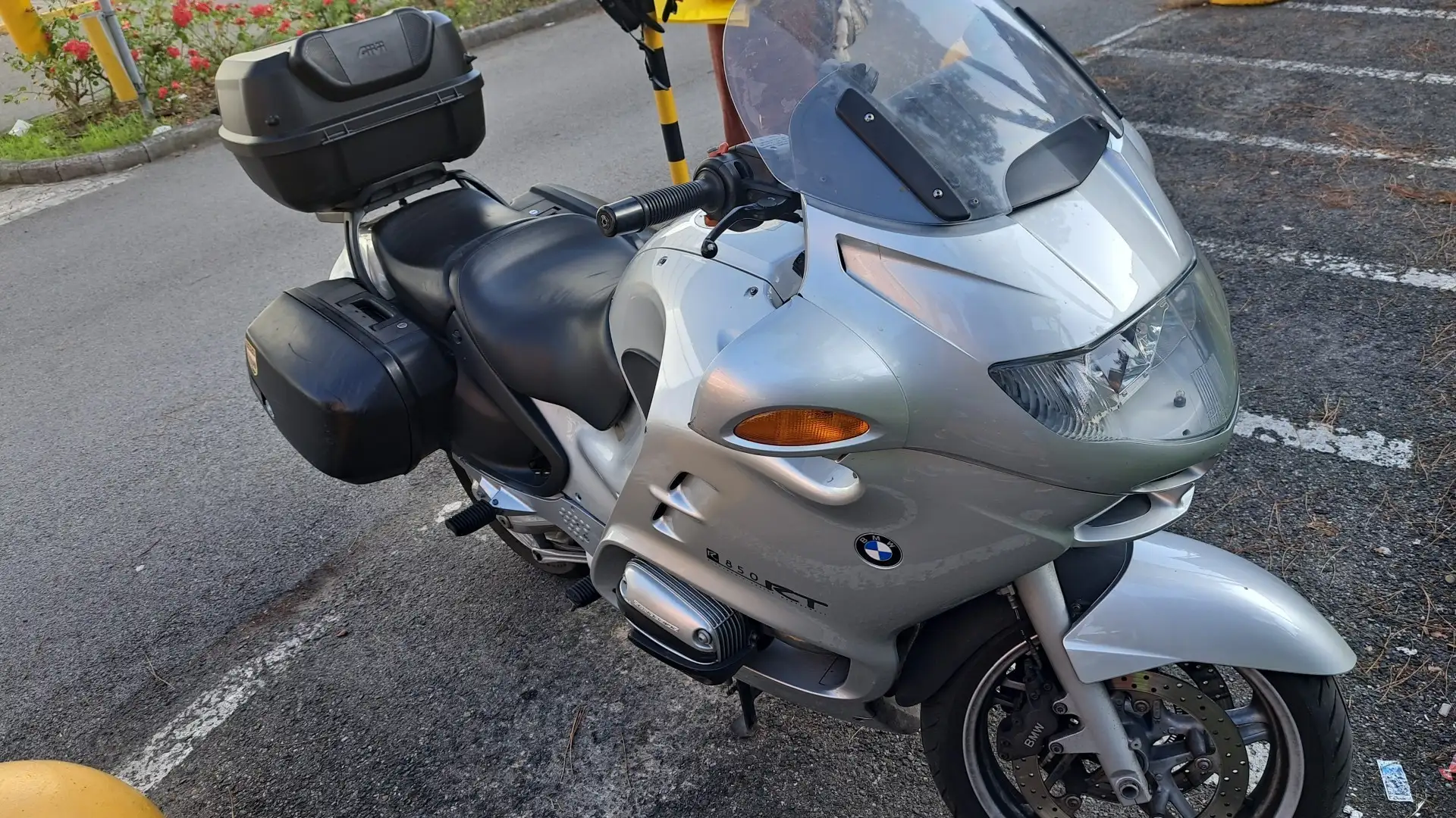 BMW R 850 RT abs Argent - 1