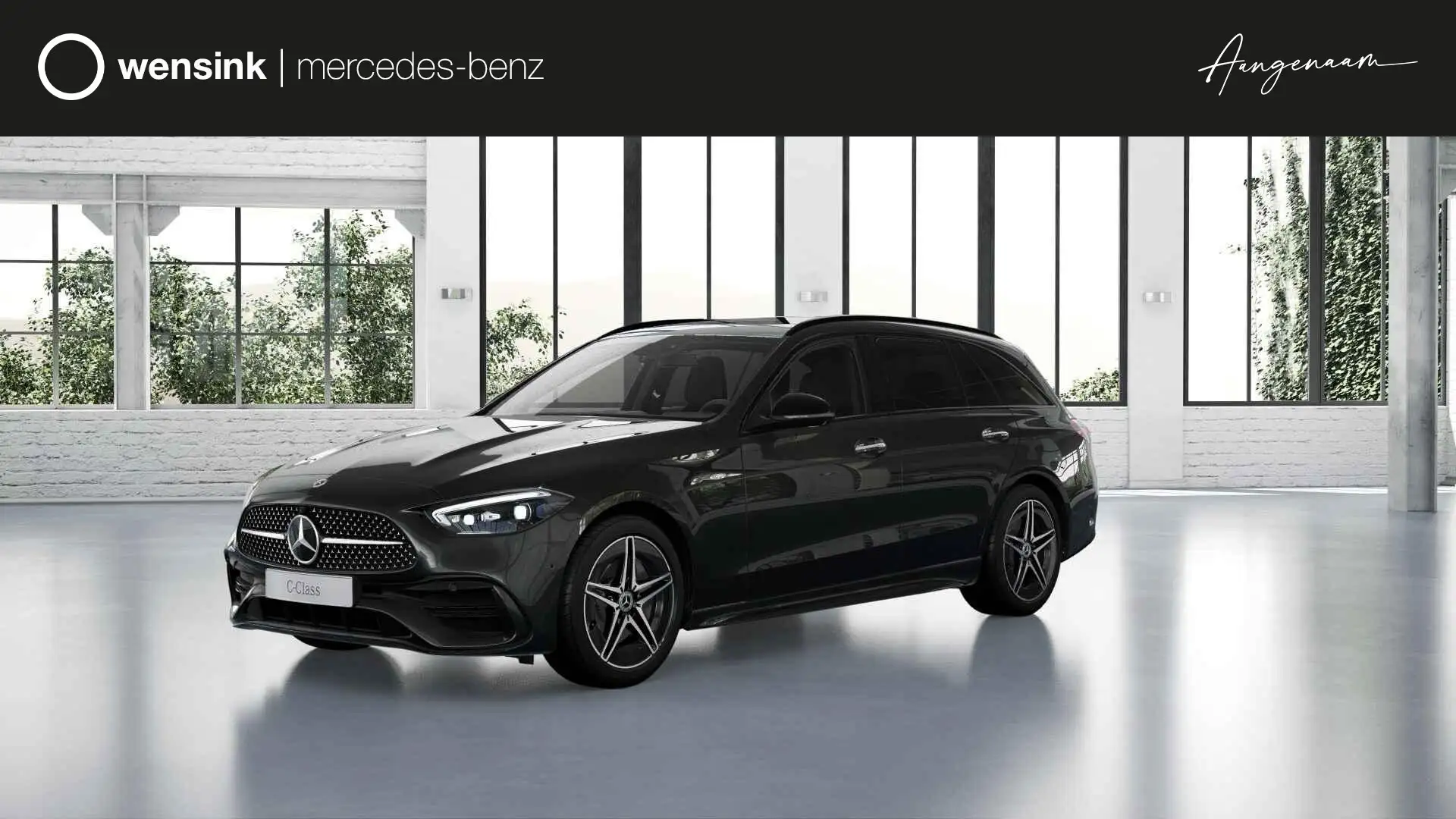 Mercedes-Benz C 300 300e Business Solution AMG | Night | Panoramadak | Grijs - 1