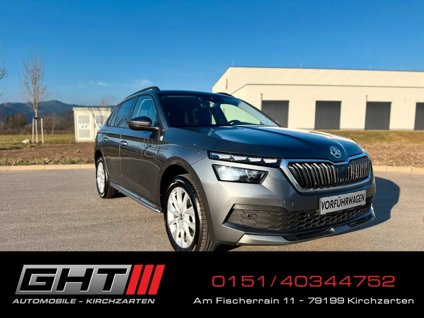 Skoda Kamiq Style Voll-LED ACC Keyless Kamera CarPlay Grau - 1