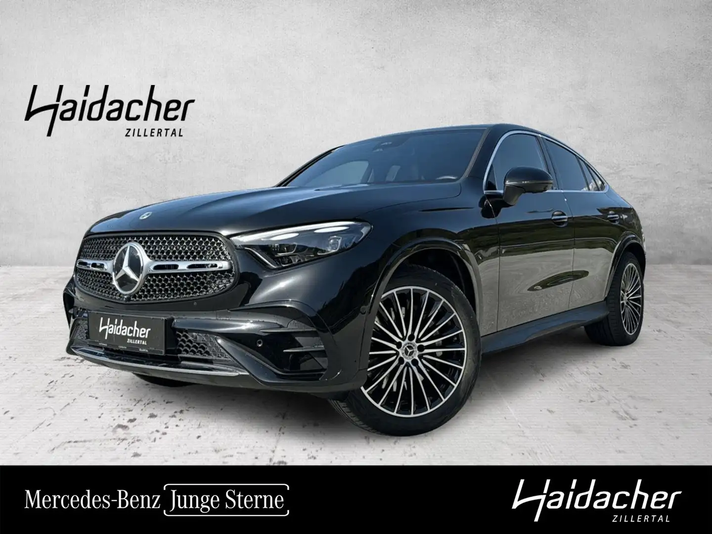 Mercedes-Benz GLC 220 d 4MATIC Coupé AMG Pano MBUX Navi AR Schwarz - 1