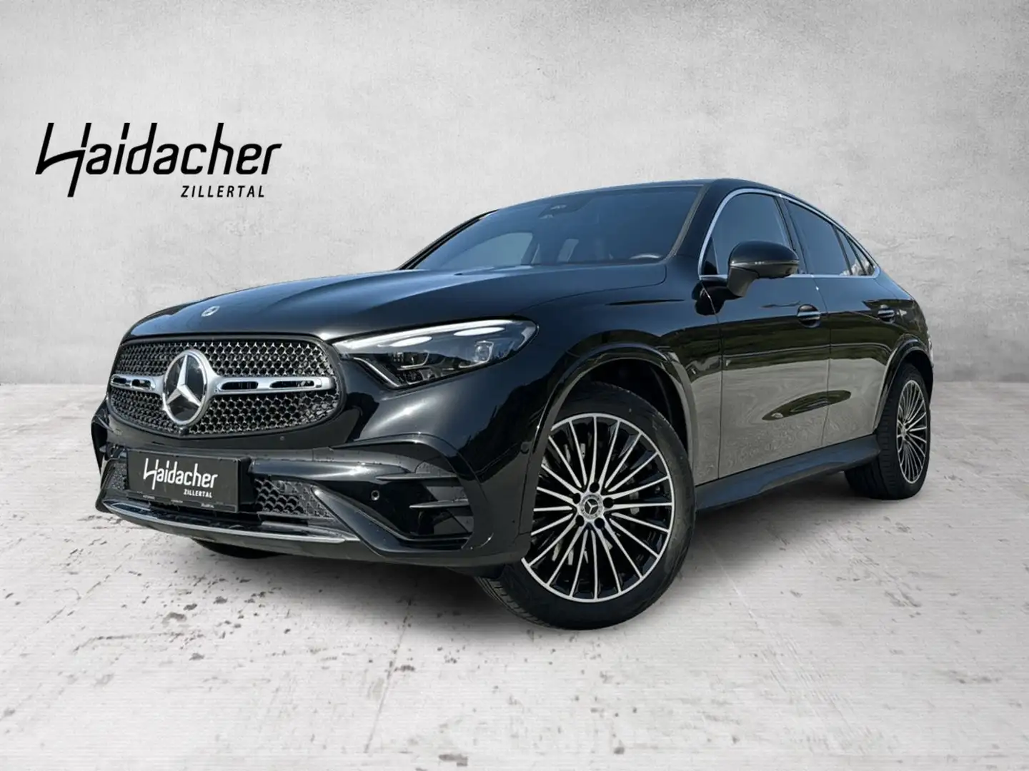 Mercedes-Benz GLC 220 d 4MATIC Coupé AMG Pano MBUX Navi AR Schwarz - 2