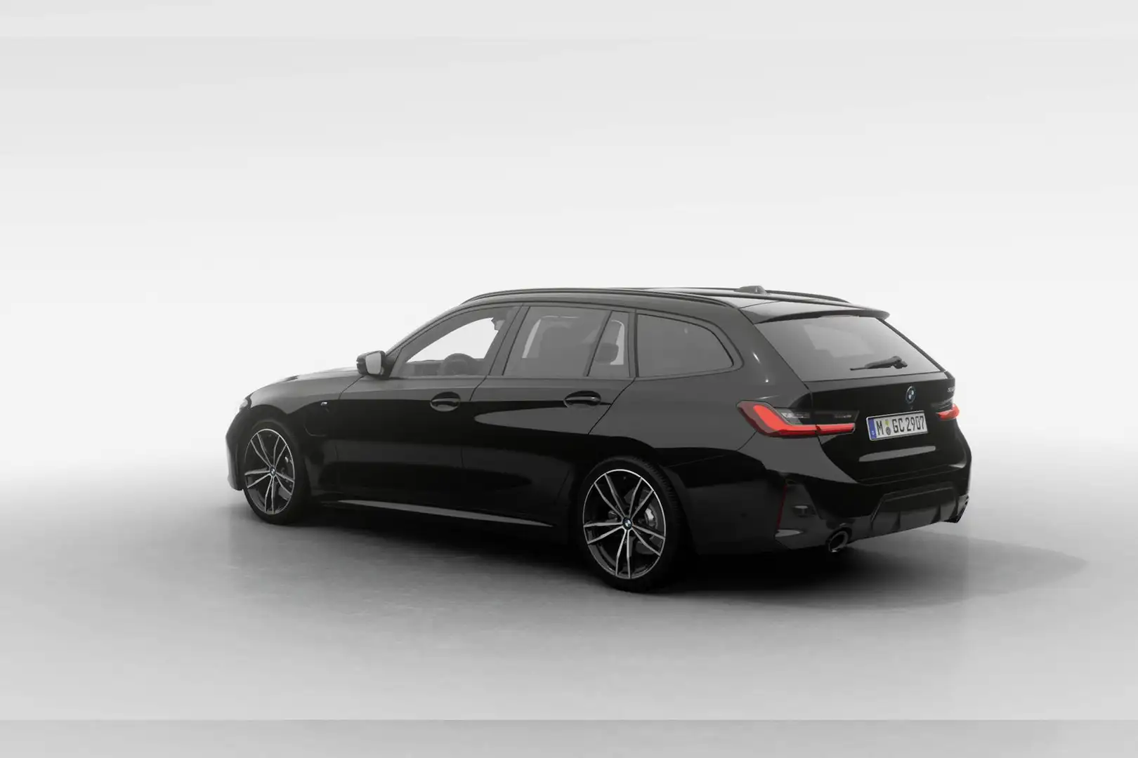 BMW 320 3 Serie Touring 320e | M Sport Pack | Travel Pack Fekete - 2