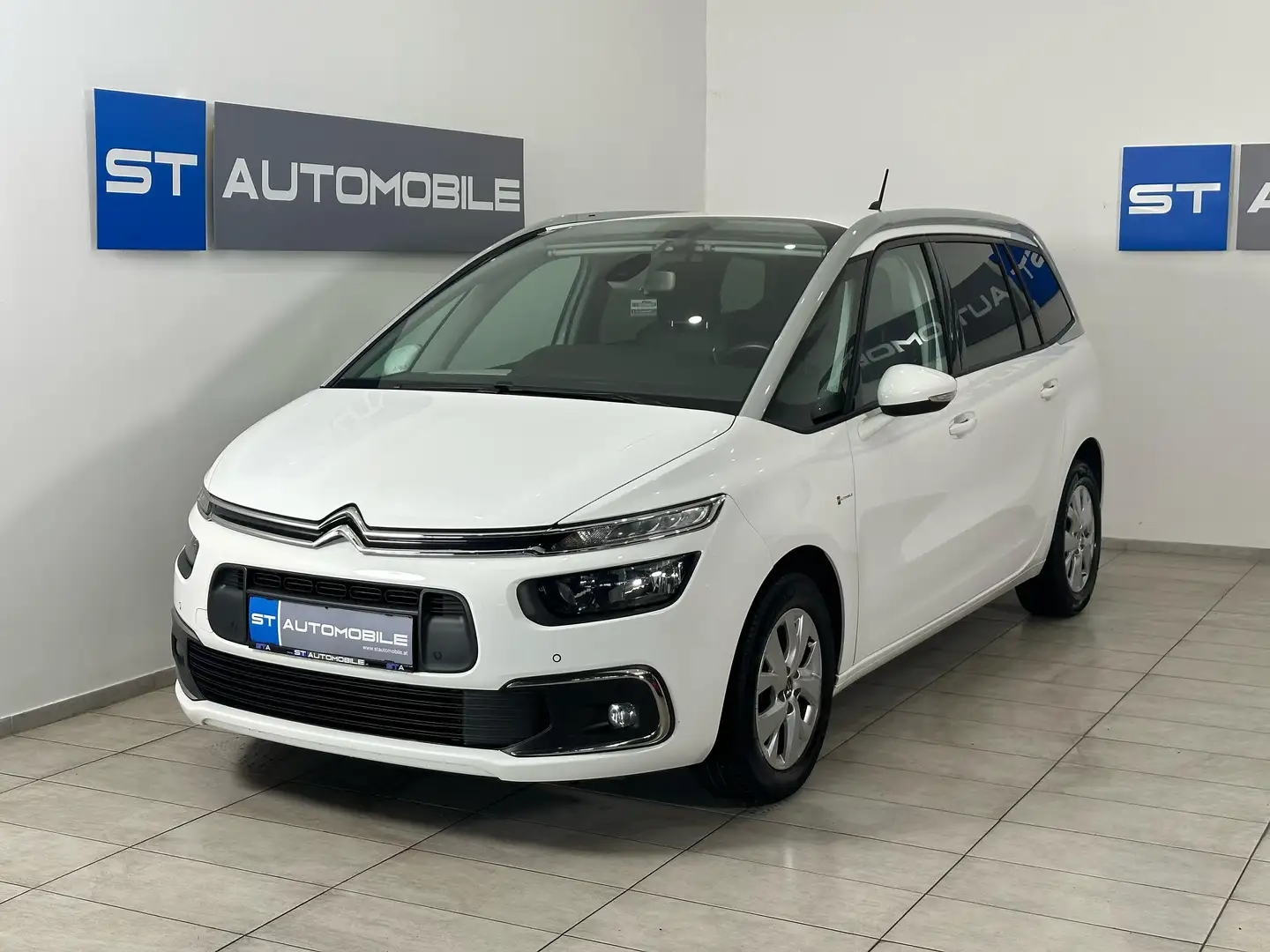 Citroen Grand C4 SpaceTourer Feel Aut. // 1.BESITZ // 7-SITZER // PDC // Weiß - 1
