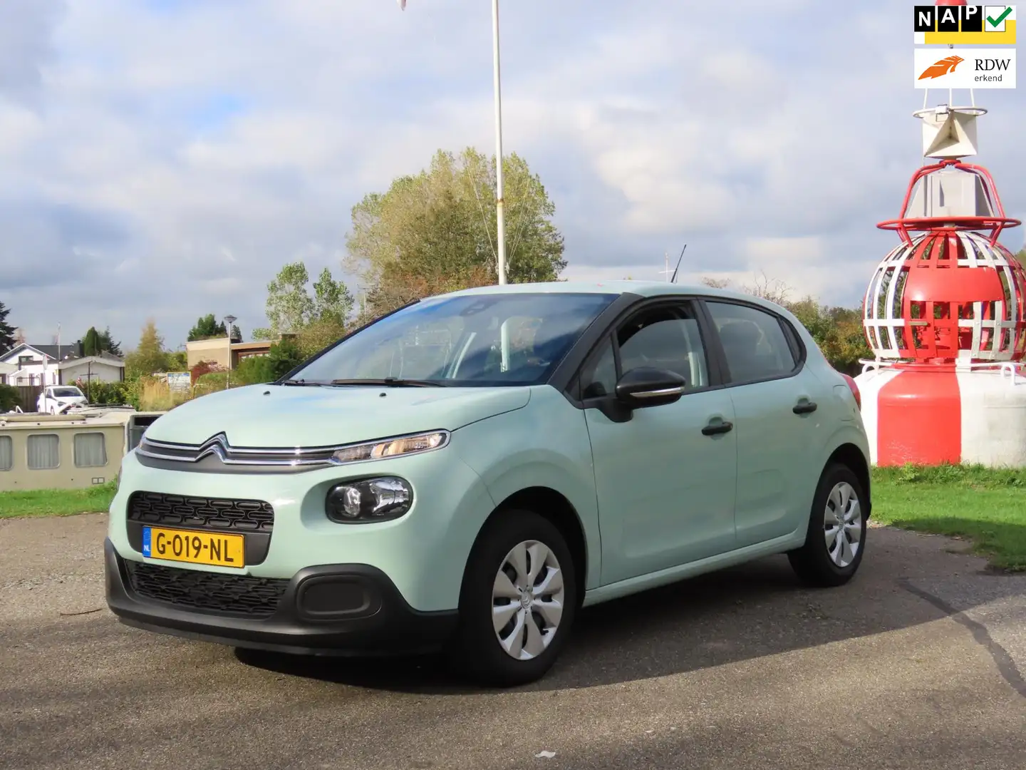 Citroen C3 1.2 PureTech S&S Live *Cruise ! *DISTRIBUTIE NIEUW Groen - 1