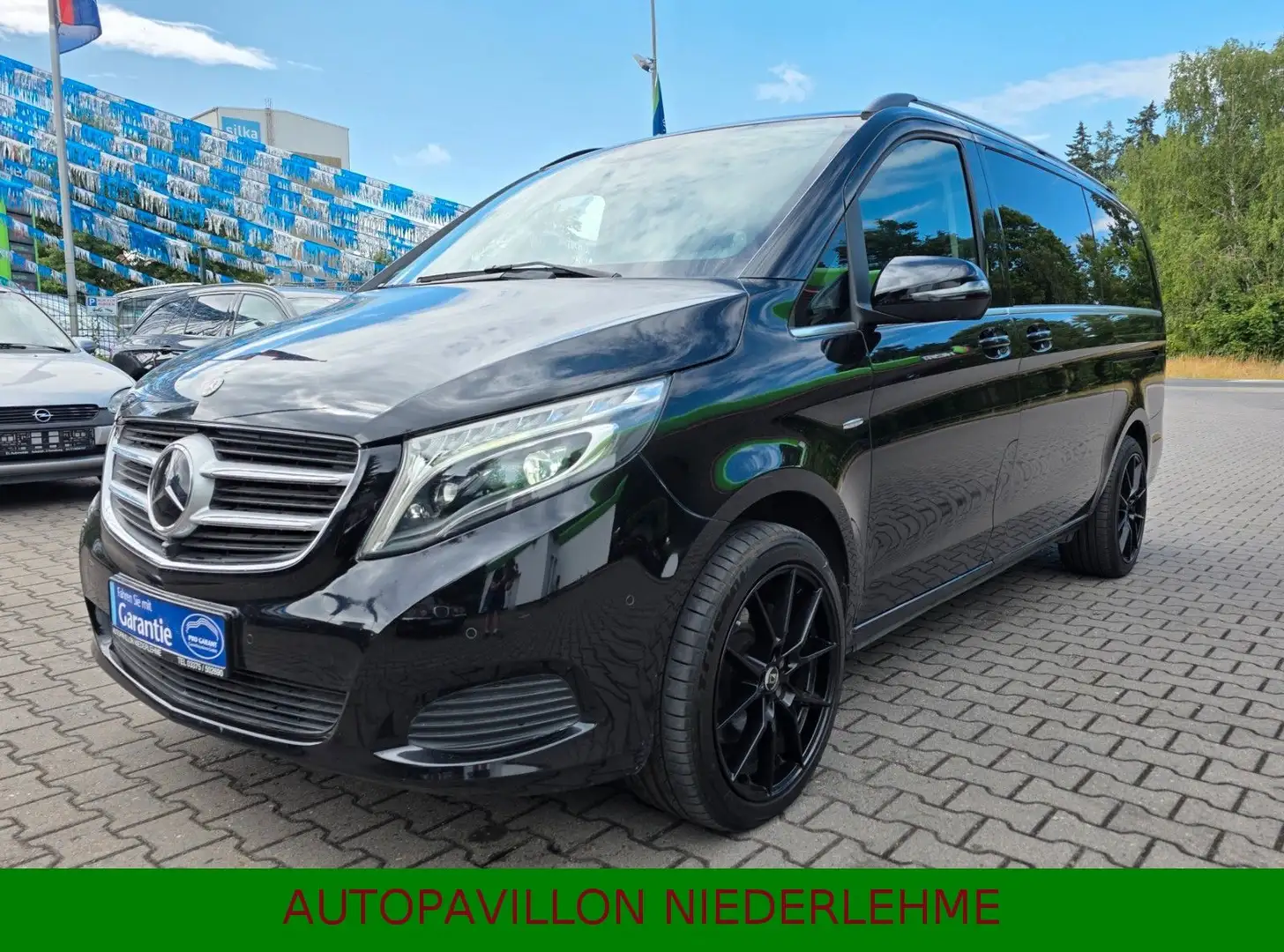 Mercedes-Benz V 250 d 4MATIC lang*Klima*LED*Navi*Leder*AHK 2500 Zwart - 2
