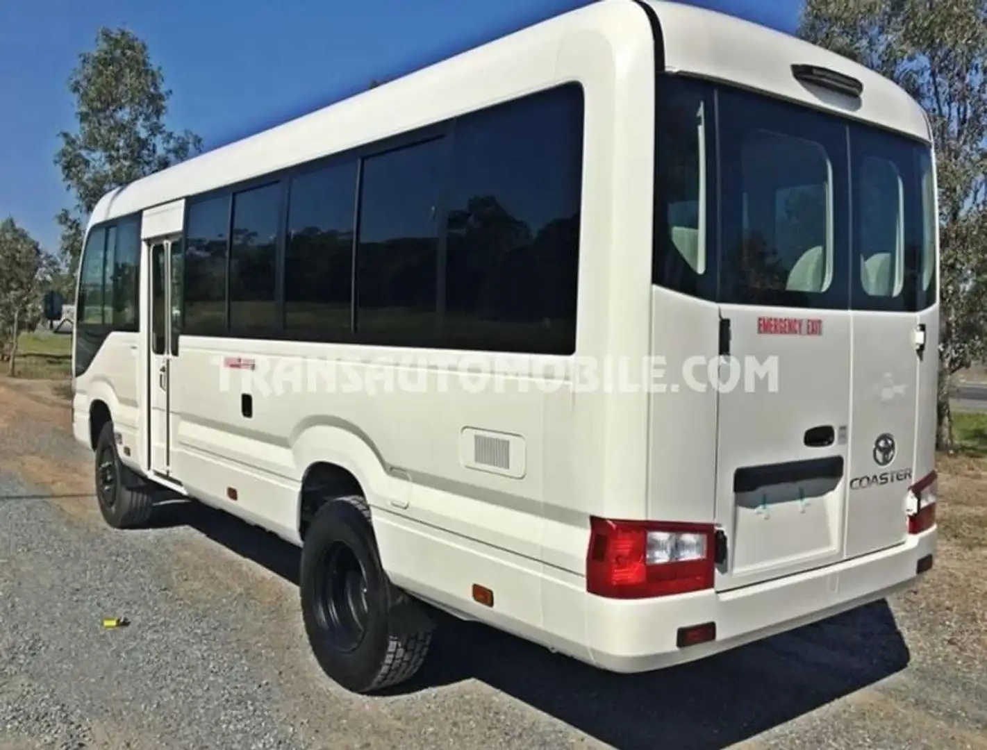 Toyota Coaster 23 SEATS 4X4 - EXPORT OUT EU TROPICAL VERSION - EX Bílá - 2