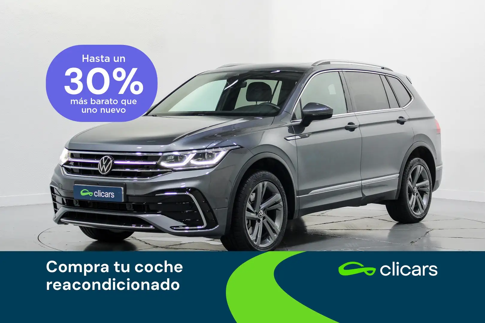 Volkswagen Tiguan Allspace 2.0TDI R-Line 4Motion DSG 147kW Gris - 1