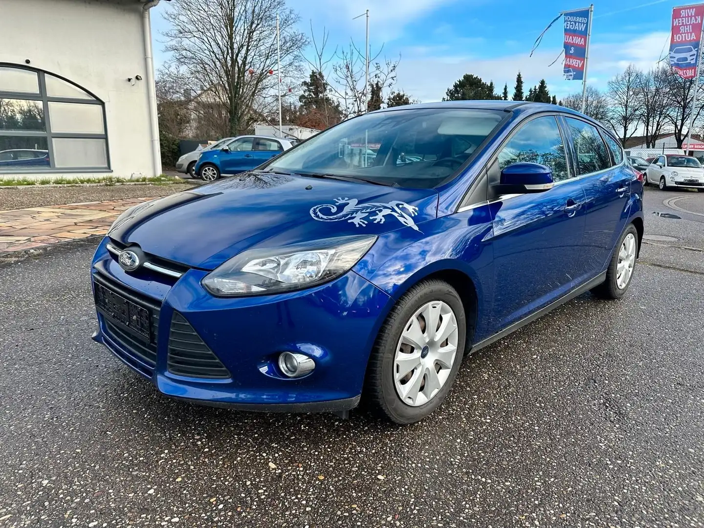 Ford Focus 2,0TDCi Diesel AUTOMATIK 8 Fachbereift Braun - 1