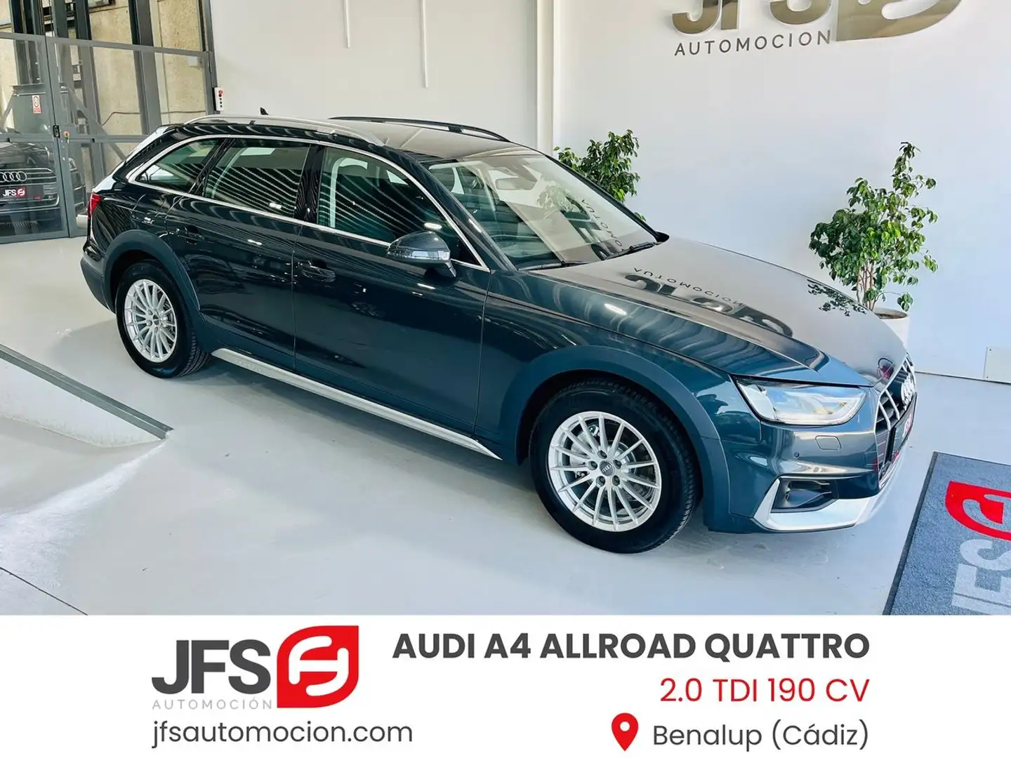 Audi A4 allroad Quattro 2.0 TDI 190 CV Gris - 1