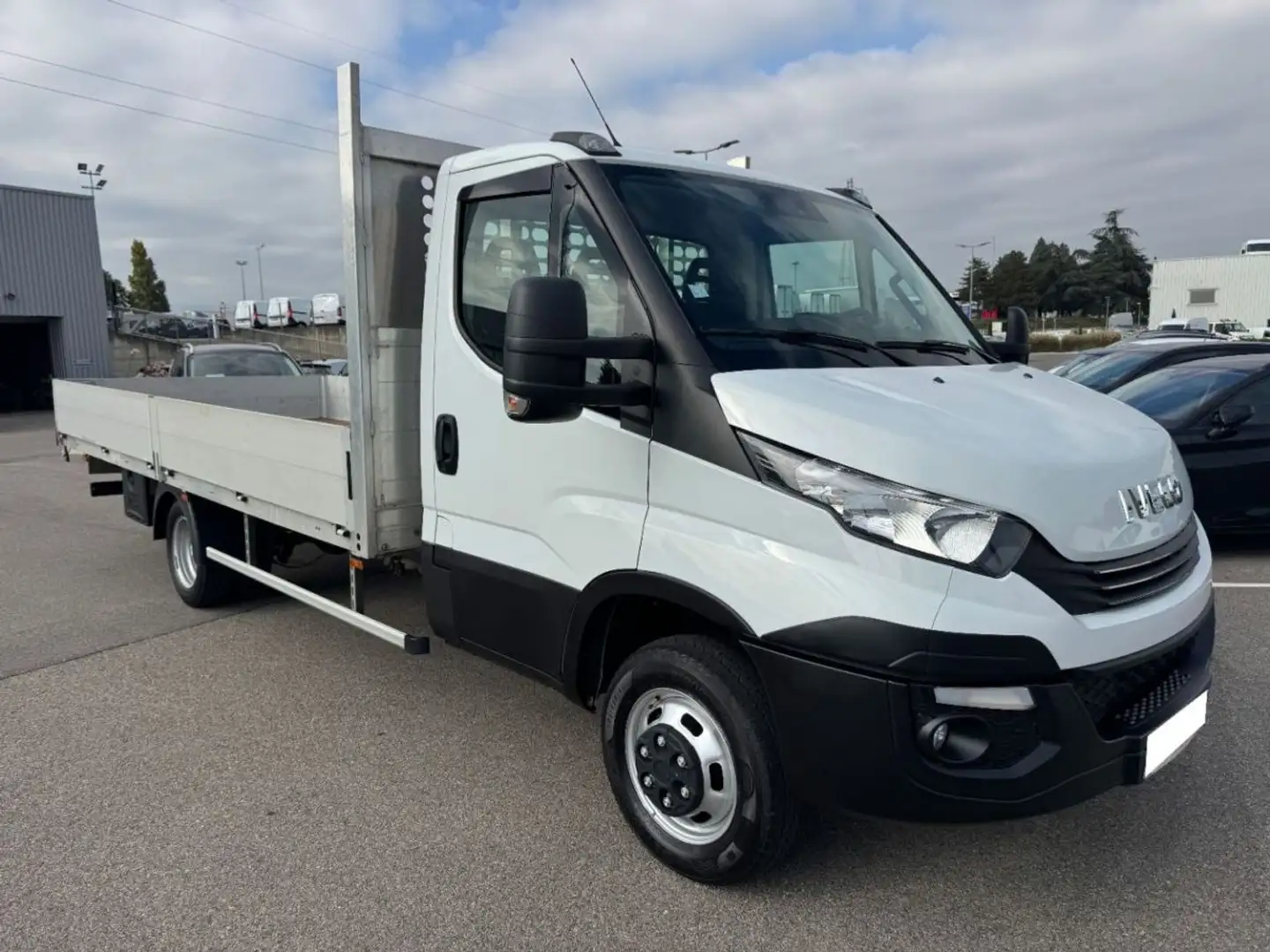 Iveco Daily PLATEAU 35C14 A8 2L3 5M PLANCHER BOIS Blanc - 1