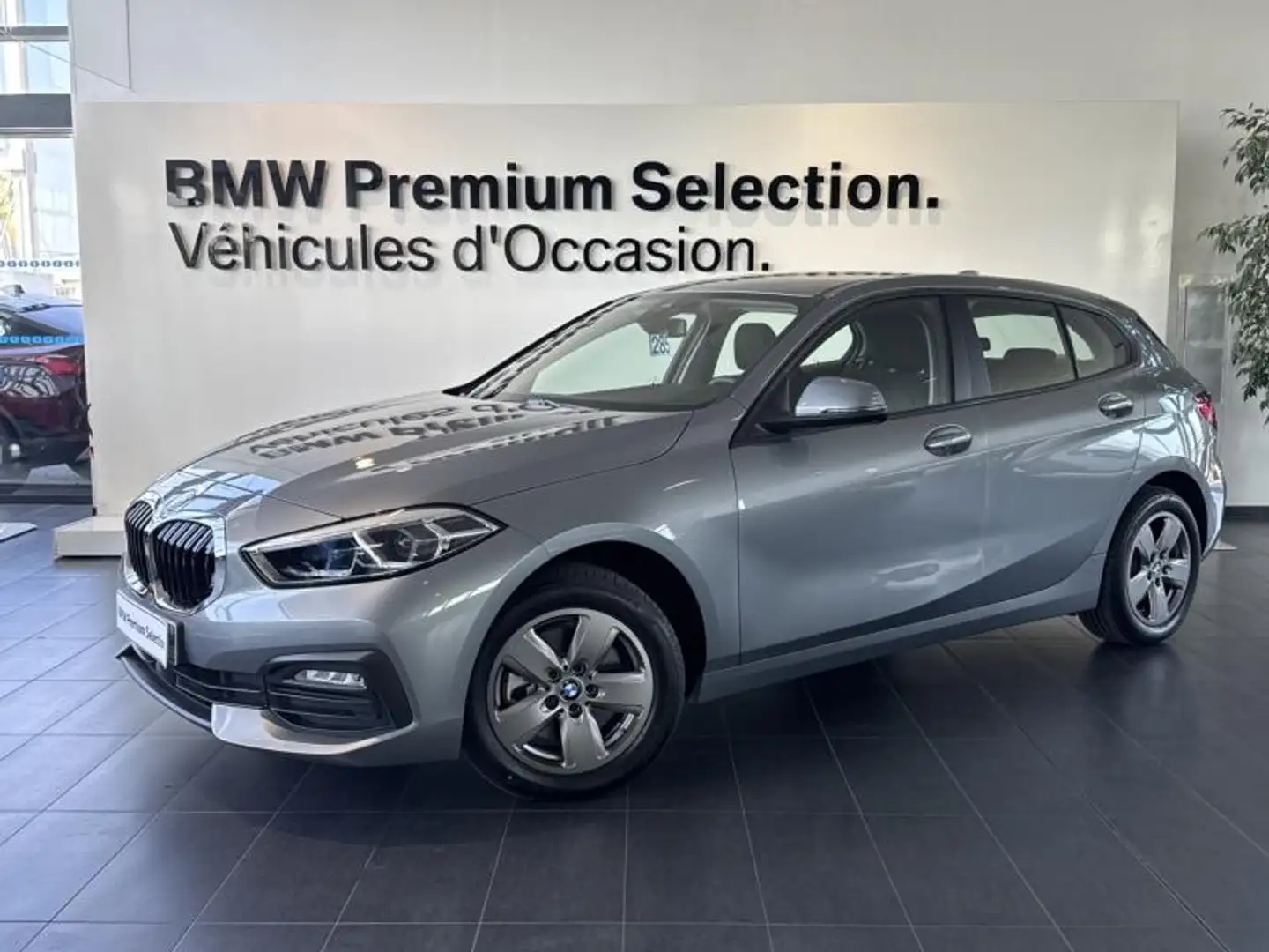 BMW 118 118i 136ch Gris - 1
