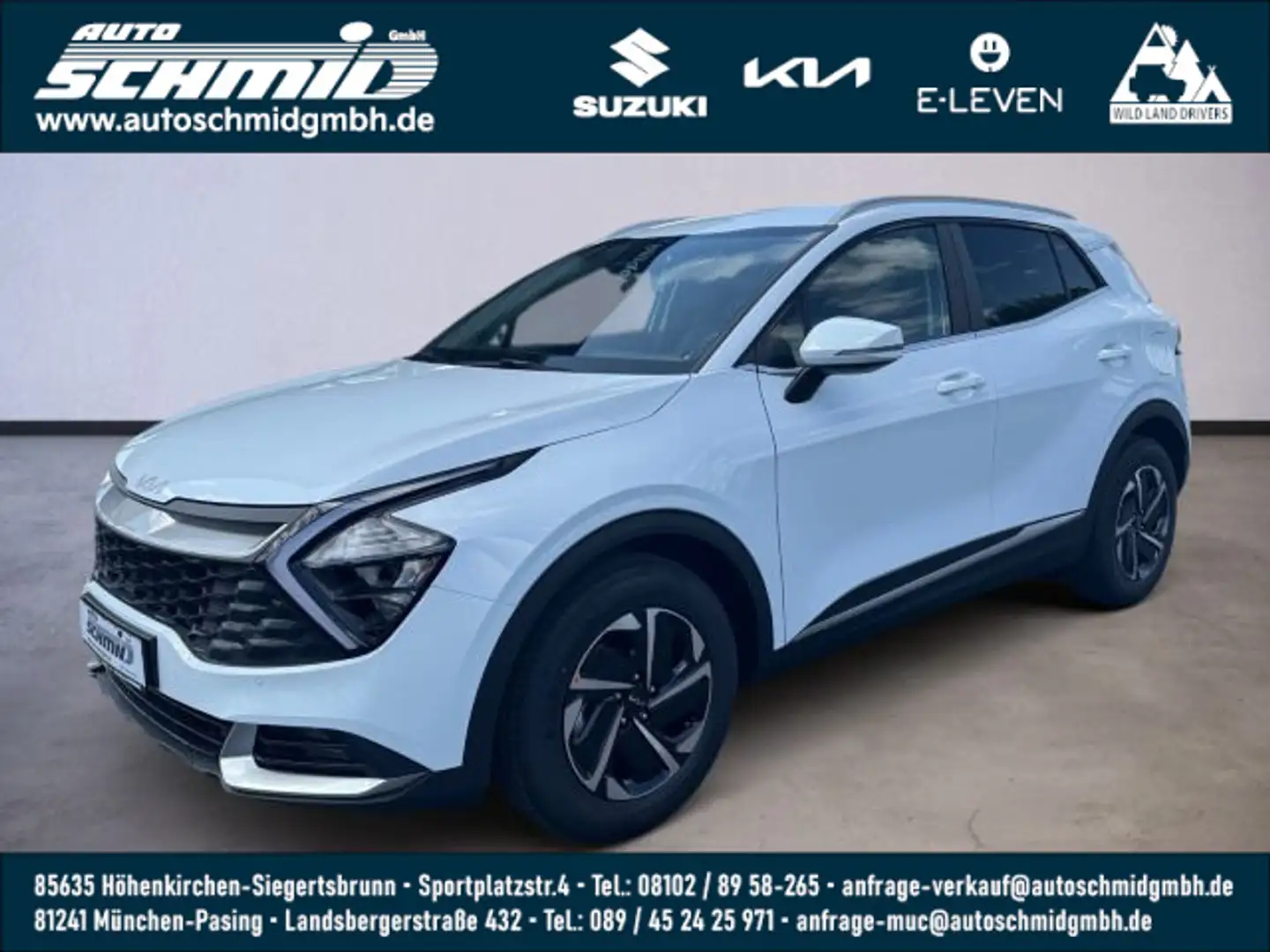 Kia Sportage SPORTAGE 1.6T 48V 2WD DCT VIS KOM Bílá - 1
