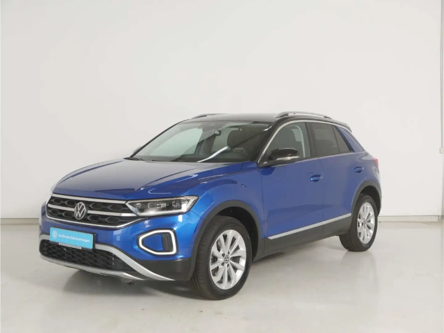 Volkswagen T-Roc 2.0 TDI 4Mot. Style DSG AHK/StHz/RFK/NAV Blau - 2