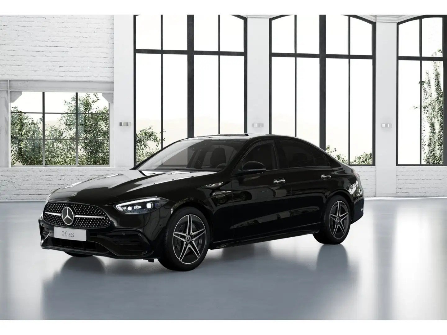 Mercedes-Benz C 300 de AMG, Night, Dig.L, Pano, HuD, Burm. Schwarz - 2