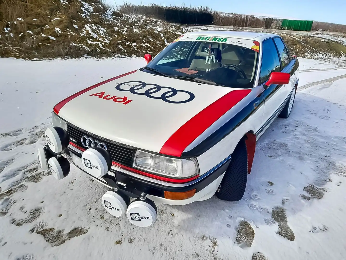 Audi 90 2.0 Quattro Weiß - 1