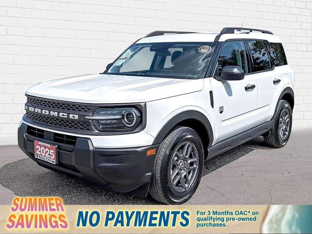 2025 Ford Bronco Sport Big Bend 4x4 | Remote Start | Apple Car Play | And