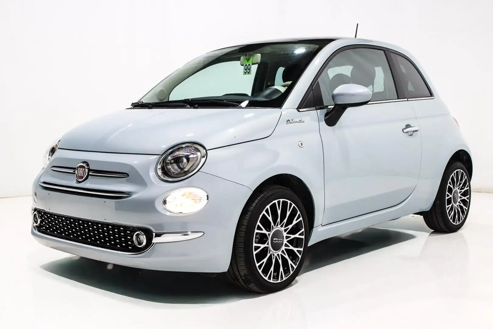 Fiat 500 1.0 HYBRID 70 - DOLCEVITA PANO - 16 - GPS Bleu - 2