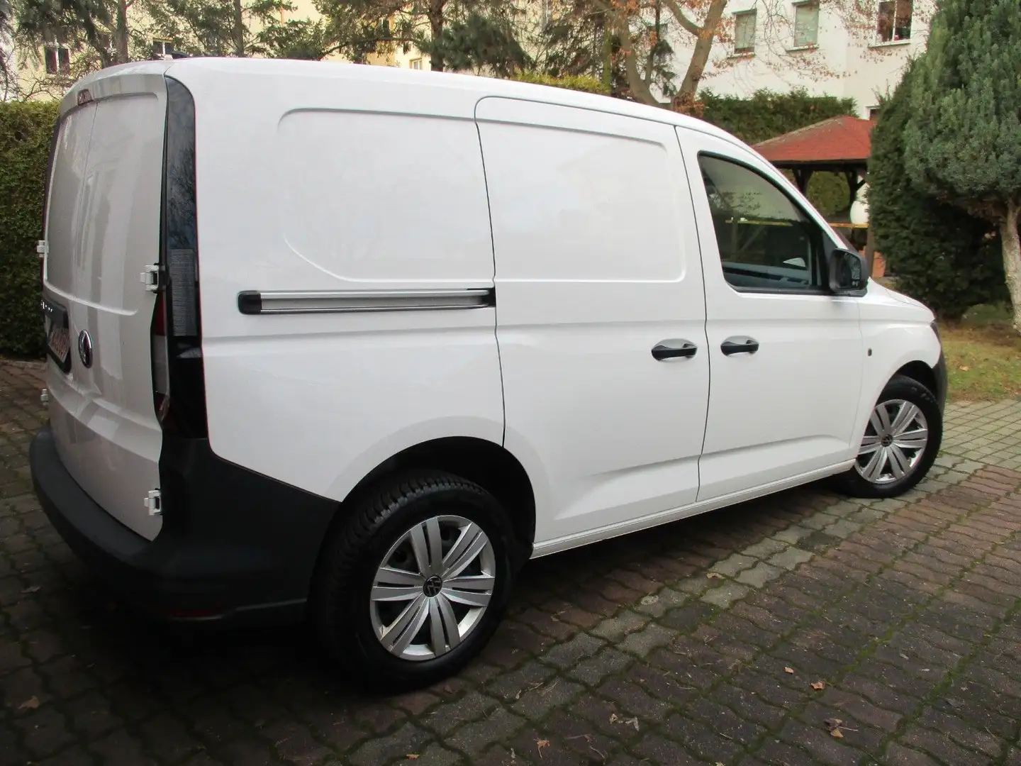 Volkswagen Caddy Cargo  **1.Hand//Klima//Neues Modell** Bianco - 2