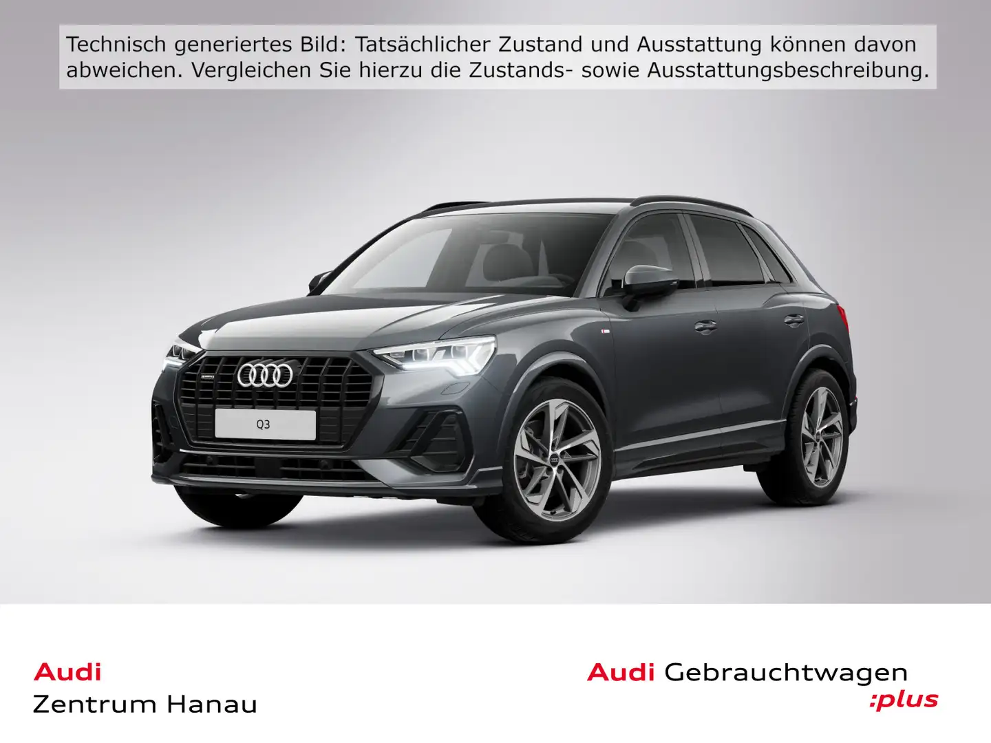 Audi Q3 45 TFSI quattro S-LINE*AHK*19ZOLL*MATRIX*SONO Grau - 1