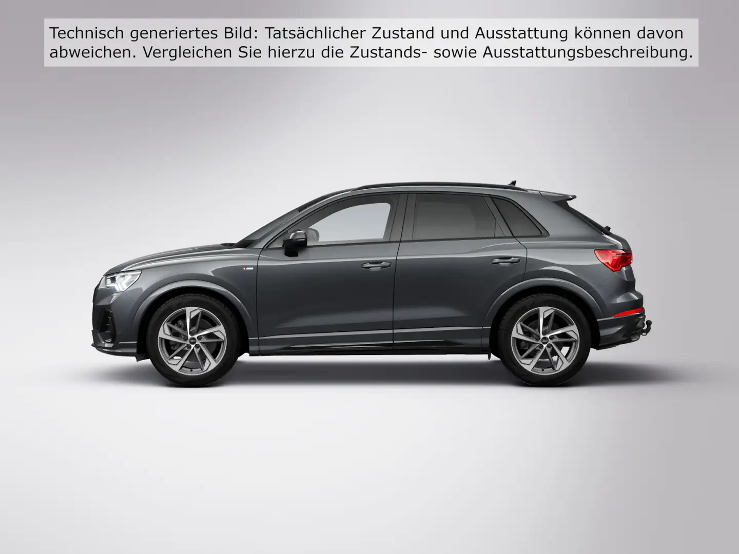 Audi Q3 45 TFSI quattro S-LINE*AHK*19ZOLL*MATRIX*SONO Grau - 2