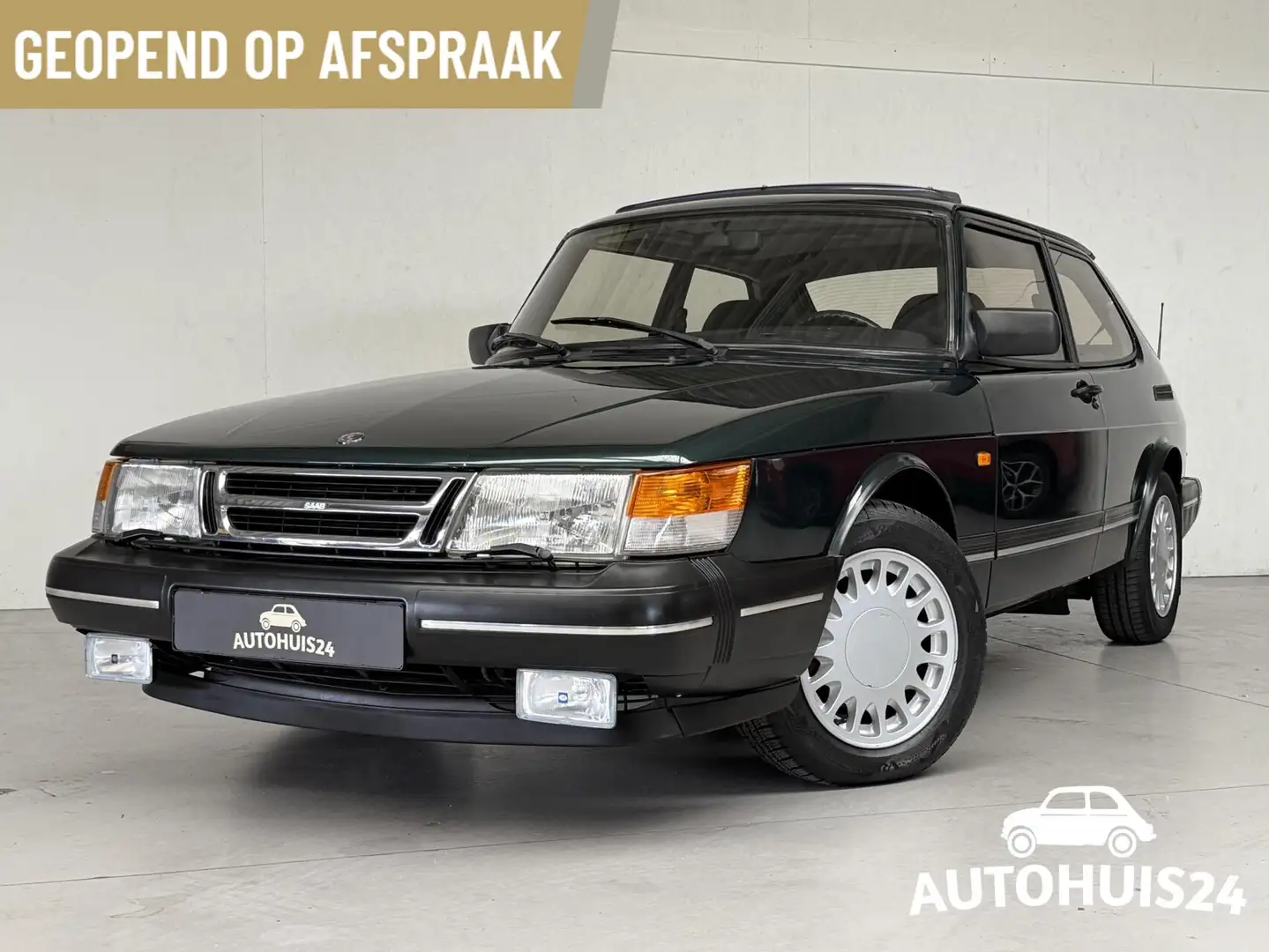 Saab 900 Coupé 2.0 16V Scarabee Green bj1993 NL-AUTO Yeşil - 1