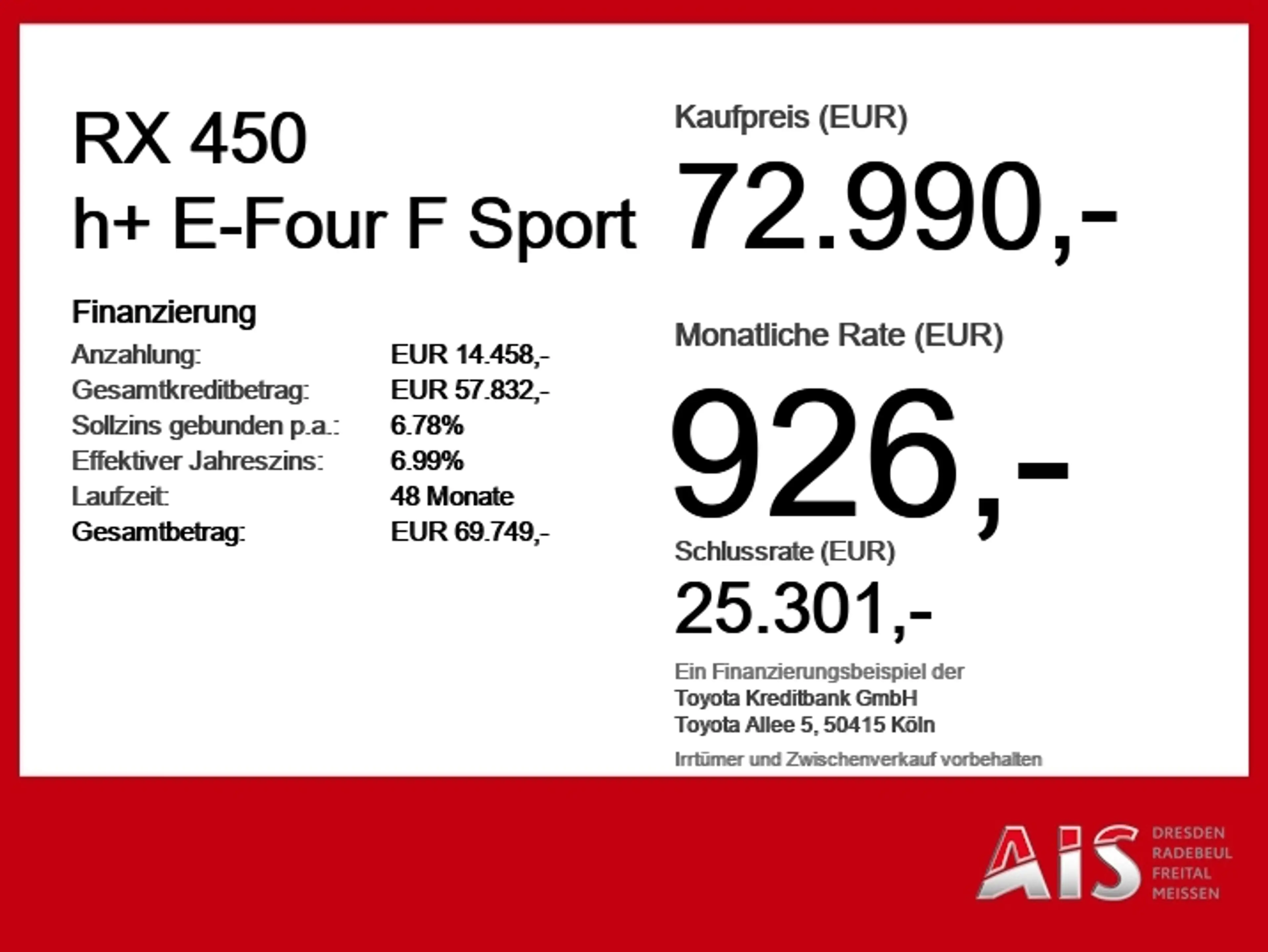 Lexus RX 450h RX 450 h+ E-Four F Sport Panoramadach — photo 6