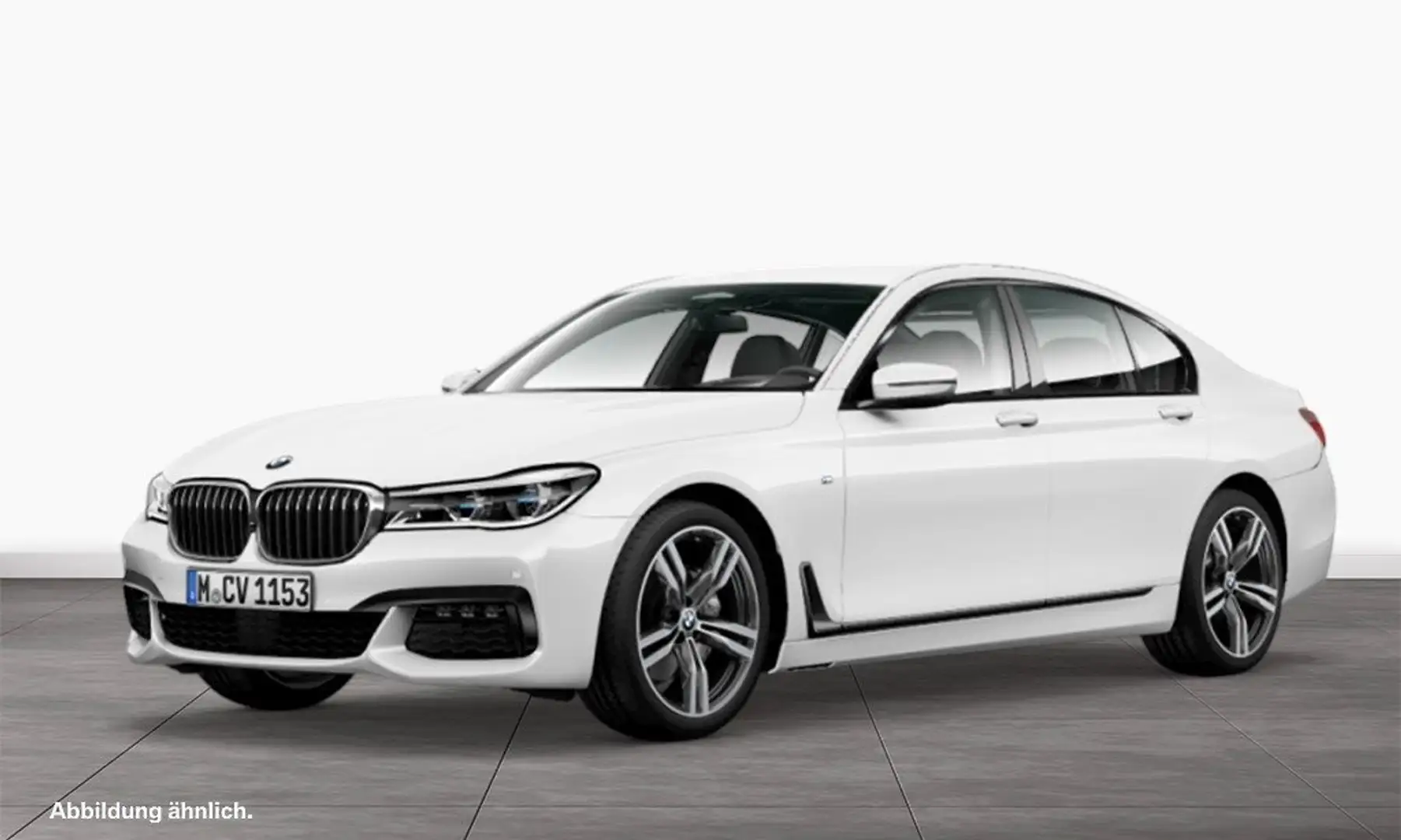 BMW 740 d xDrive Limousine M Sportpaket Head-Up DAB Weiß - 1