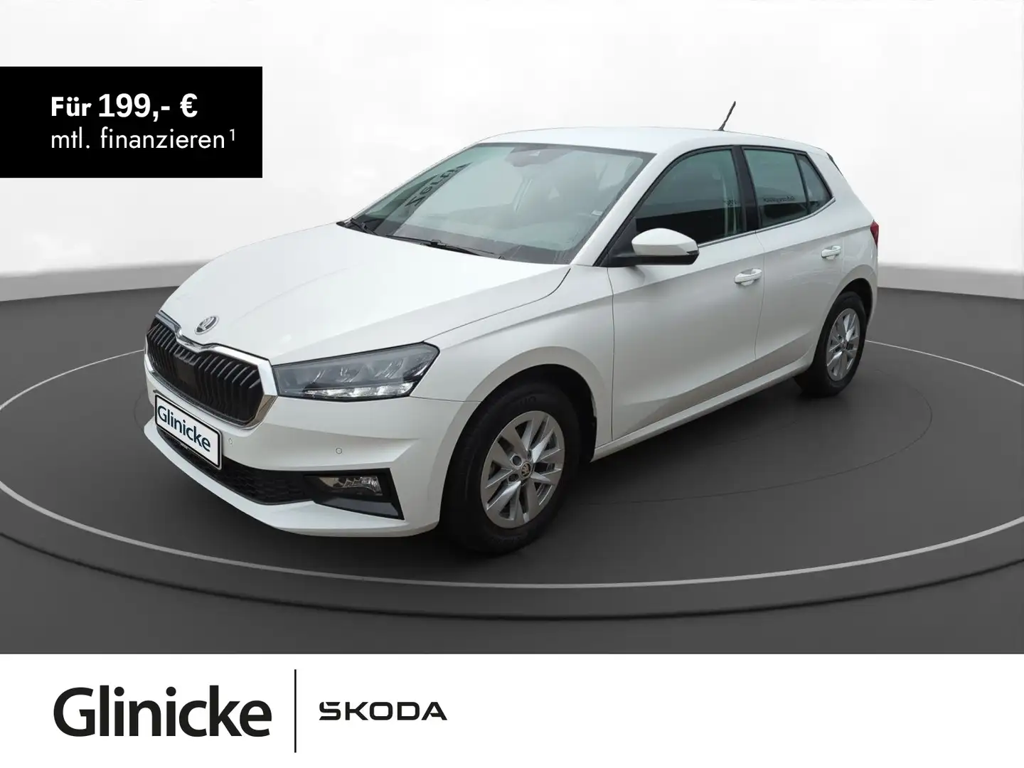Skoda Fabia 1.0 Style LED SiHz Klima Weiß - 1