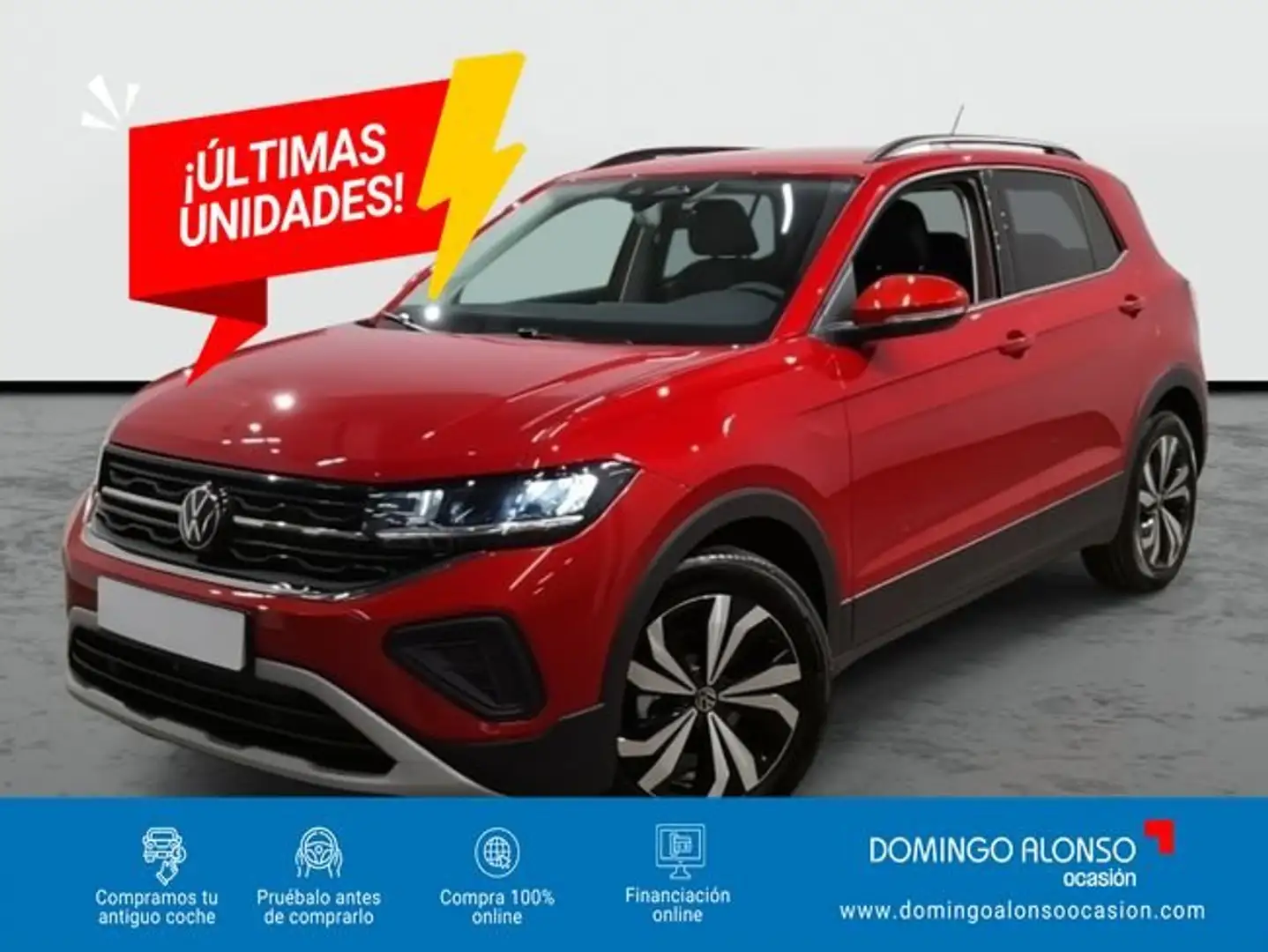 Volkswagen T-Cross Más 1.0 TSI 85 kW (116CV) SG6 Rojo - 1
