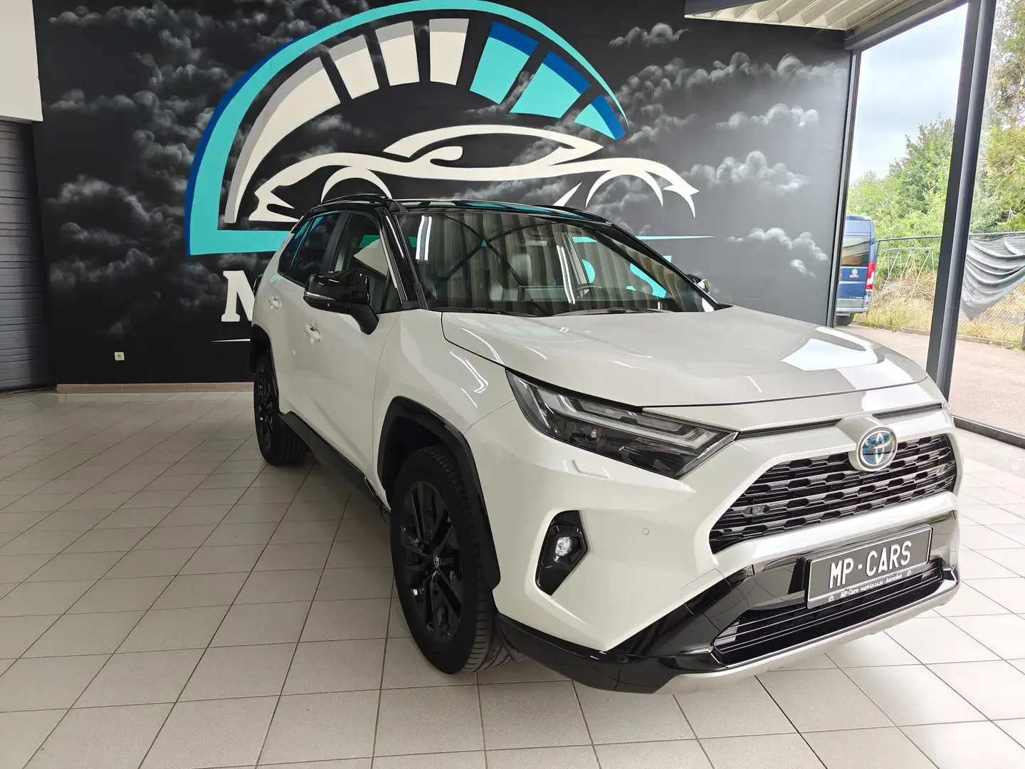 Toyota RAV 4 RAV 4 2.5 4x2 Hybrid Black Edition Blanc - 1