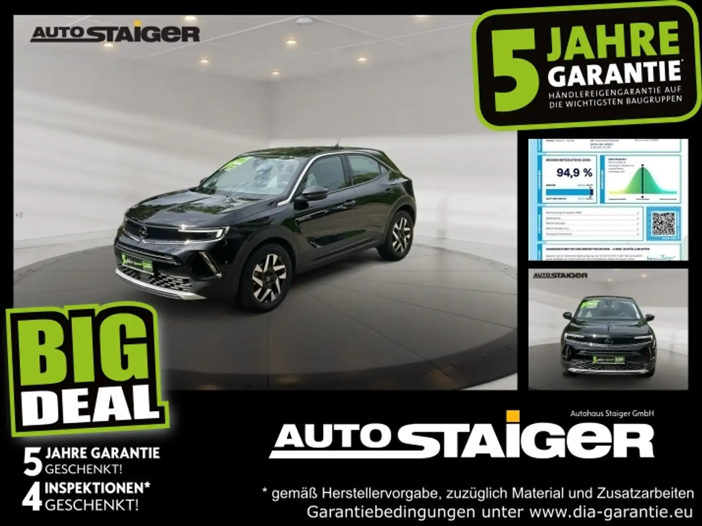 Opel Mokka-E Mokka e Elegance LED Sitzheizung Klimaauto Schwarz - 1