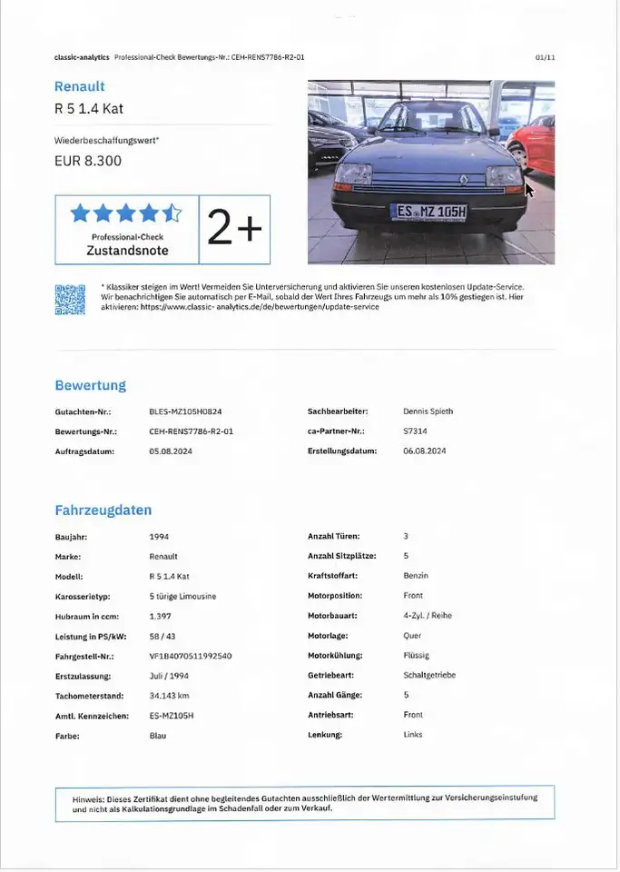 Renault R 5 GTR, foto 2