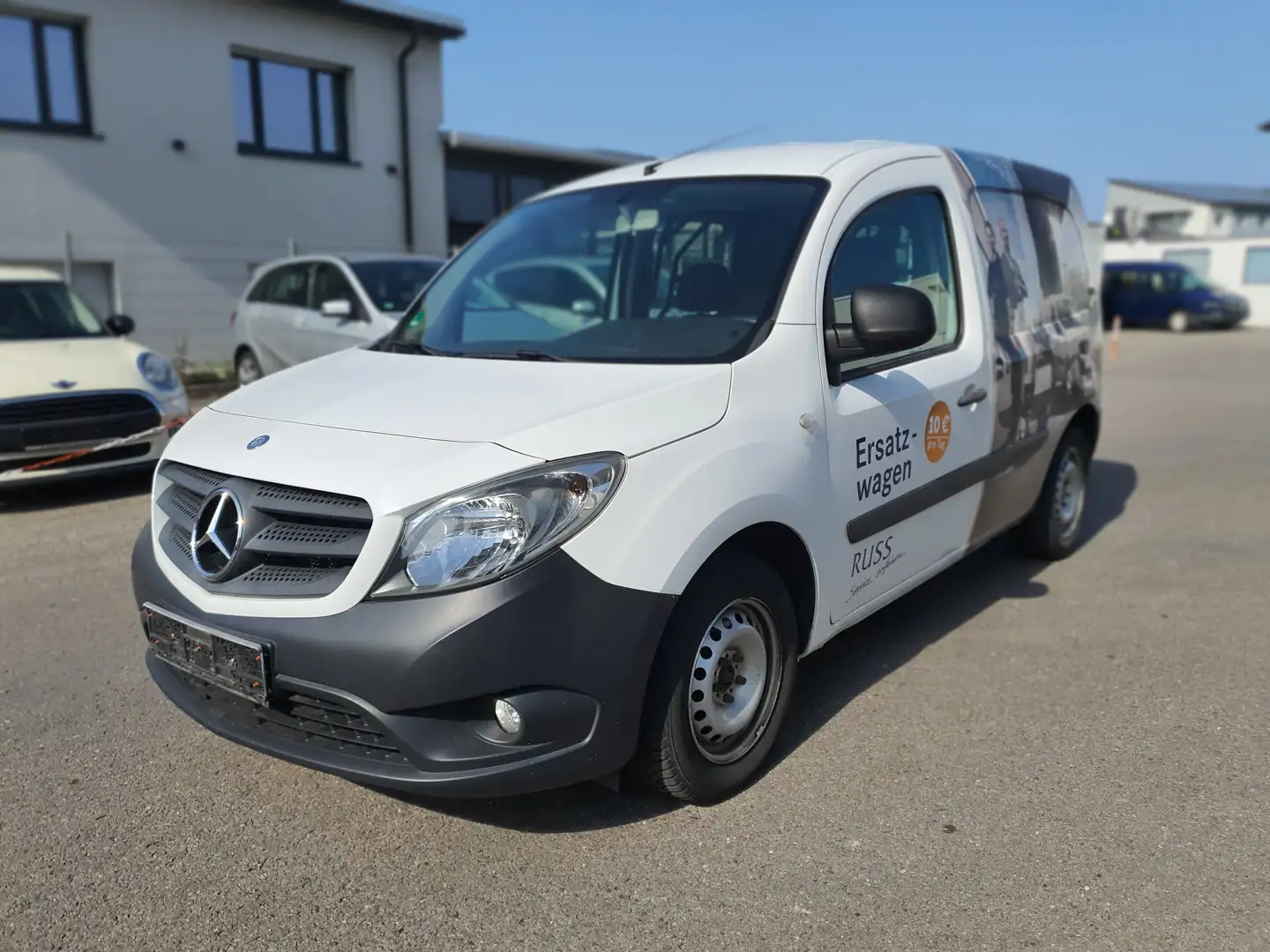Mercedes-Benz Citan Citan 109 CDI lang 1. Hand, Scheckheftgepflegt Weiß - 1
