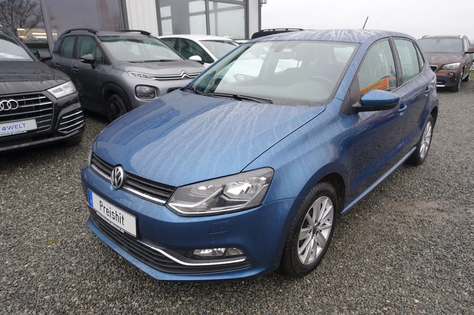 Volkswagen Polo 1.4 TDI lück.VW-Scheckheft TÜV+Zahnriem NEU Blauw - 2
