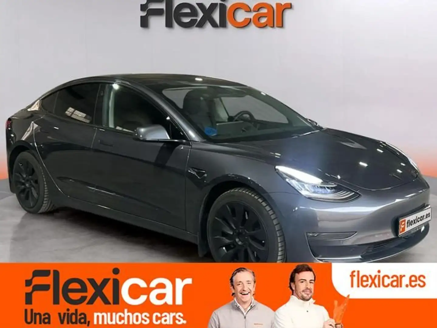 Tesla Model 3 Gran Autonomía AWD Gris - 1
