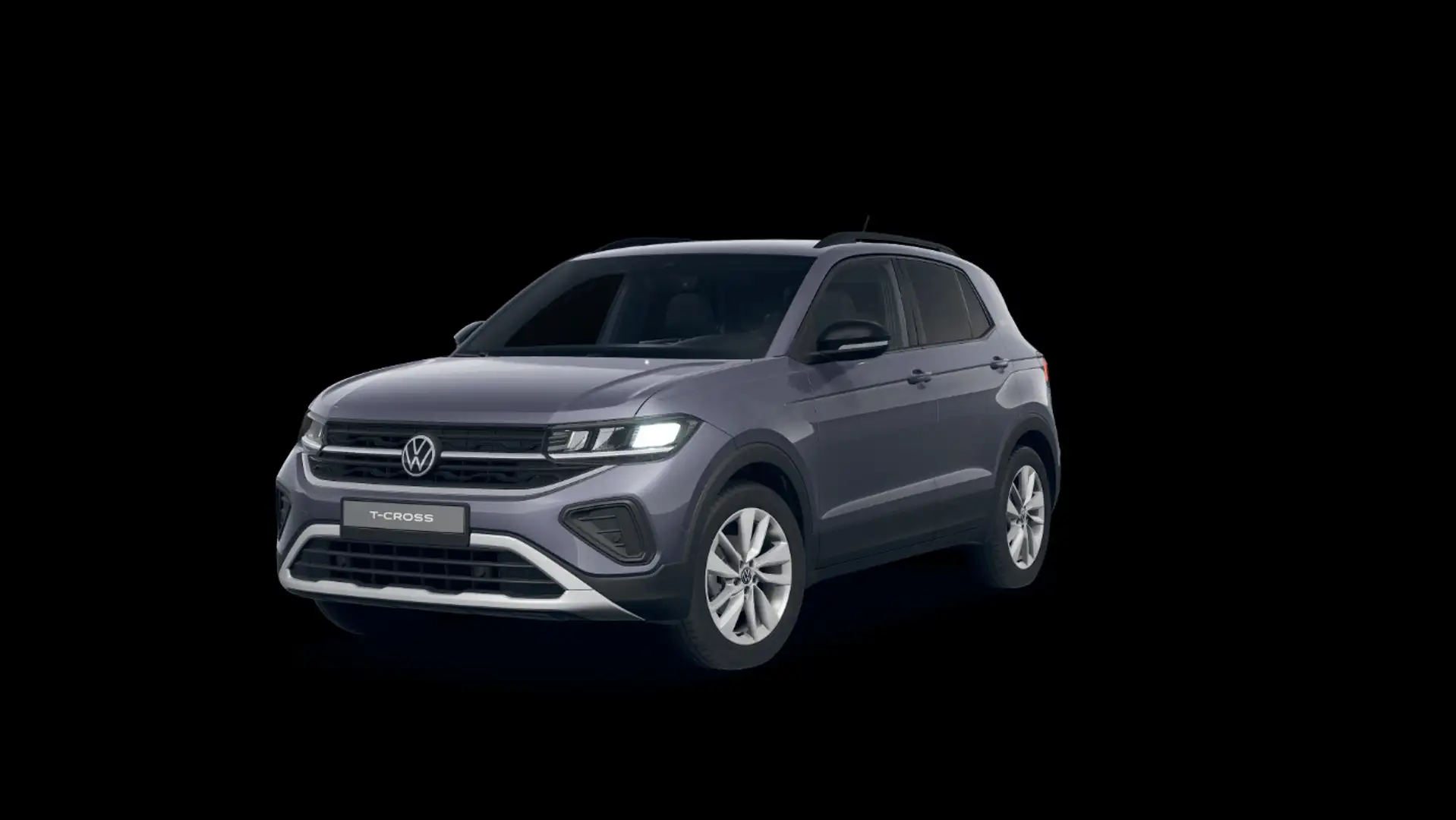Volkswagen T-Cross 1.0 TSI DSG LED NAVI KLIMA LM Grau - 1