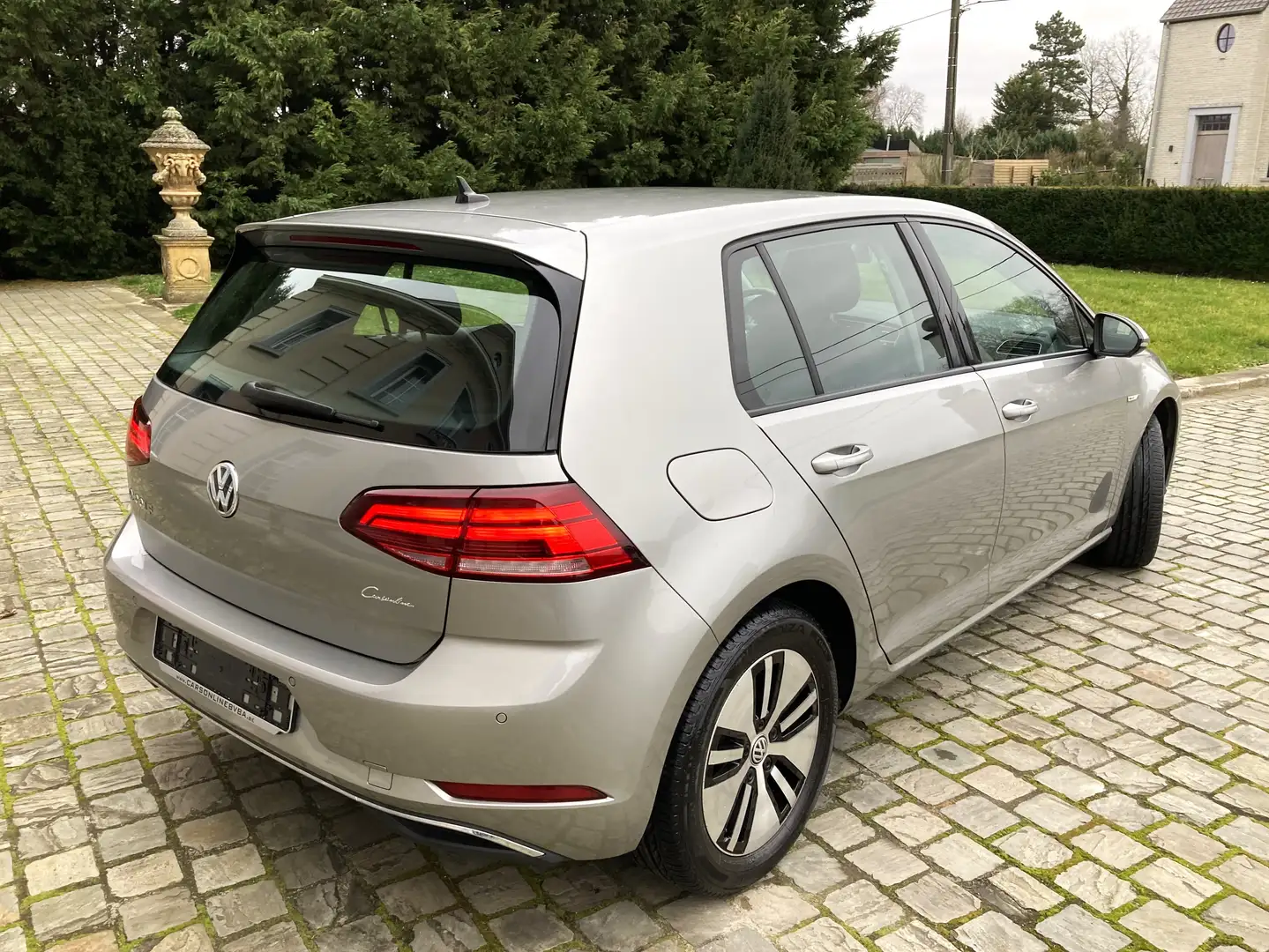 Volkswagen e-Golf 35.8kWh Mirrorlink, Navi, PDC, ACC, Garantie! Grijs - 2