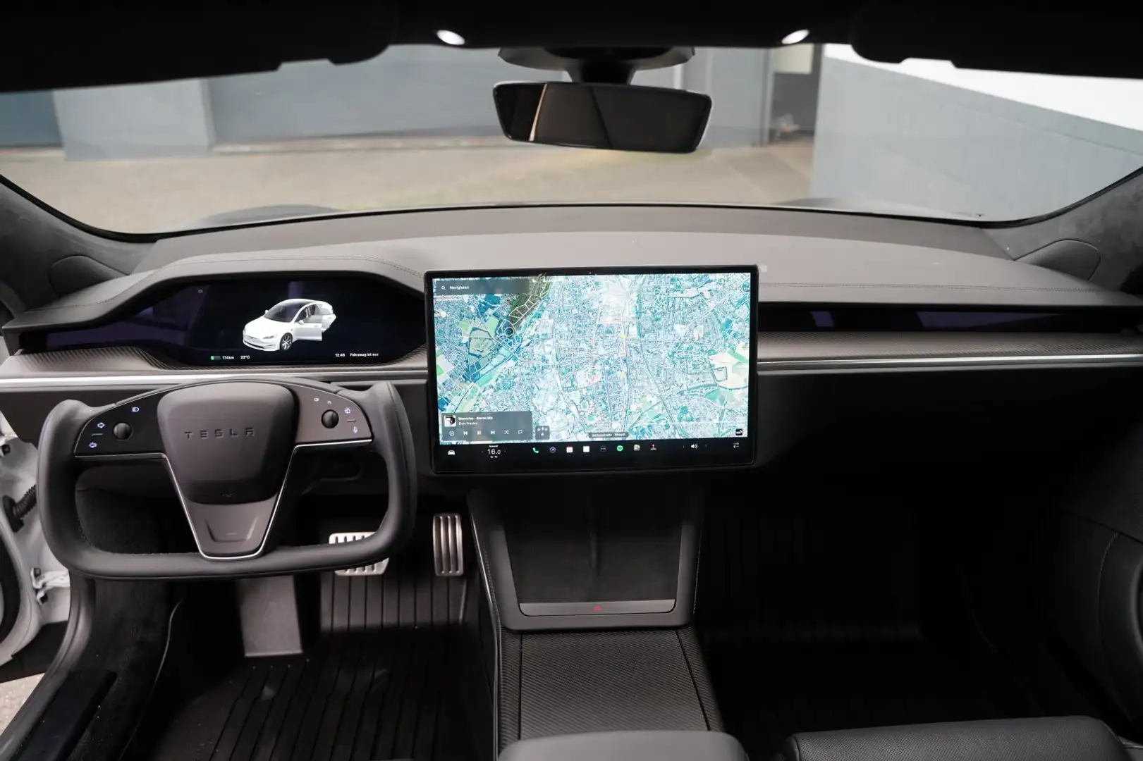 Tesla Model S Tri-Motor Plaid *foliert*EAP enhanced autopilot* Gri - 2