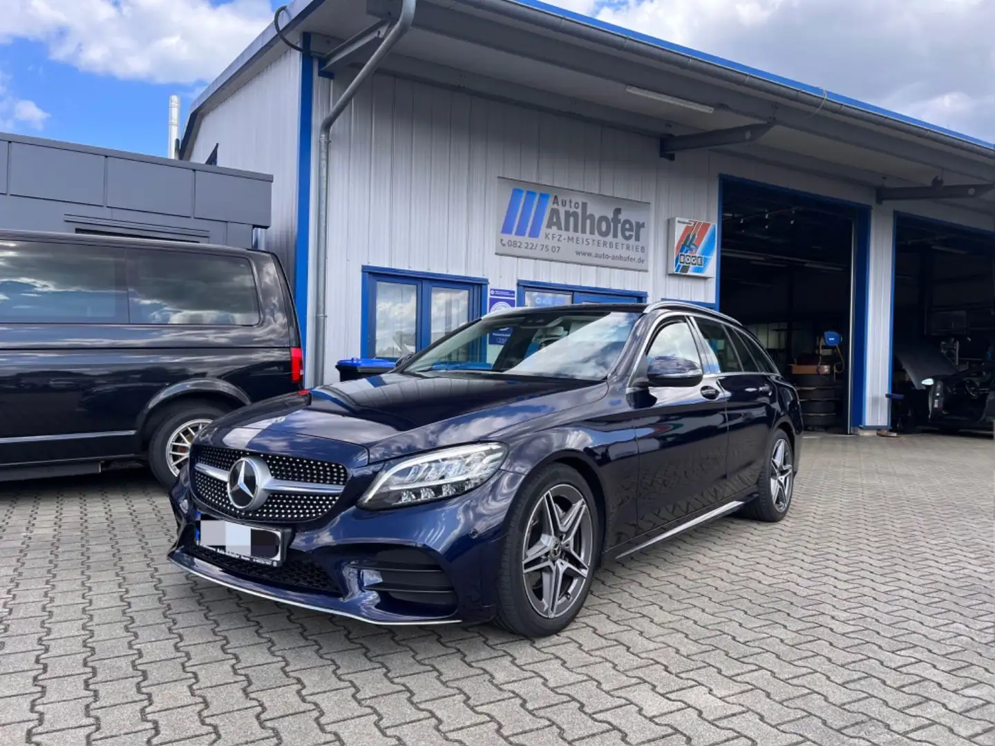 Mercedes-Benz C 200 d T AMG  LED COMAND TEILLEDER  FACELIFT Albastru - 1