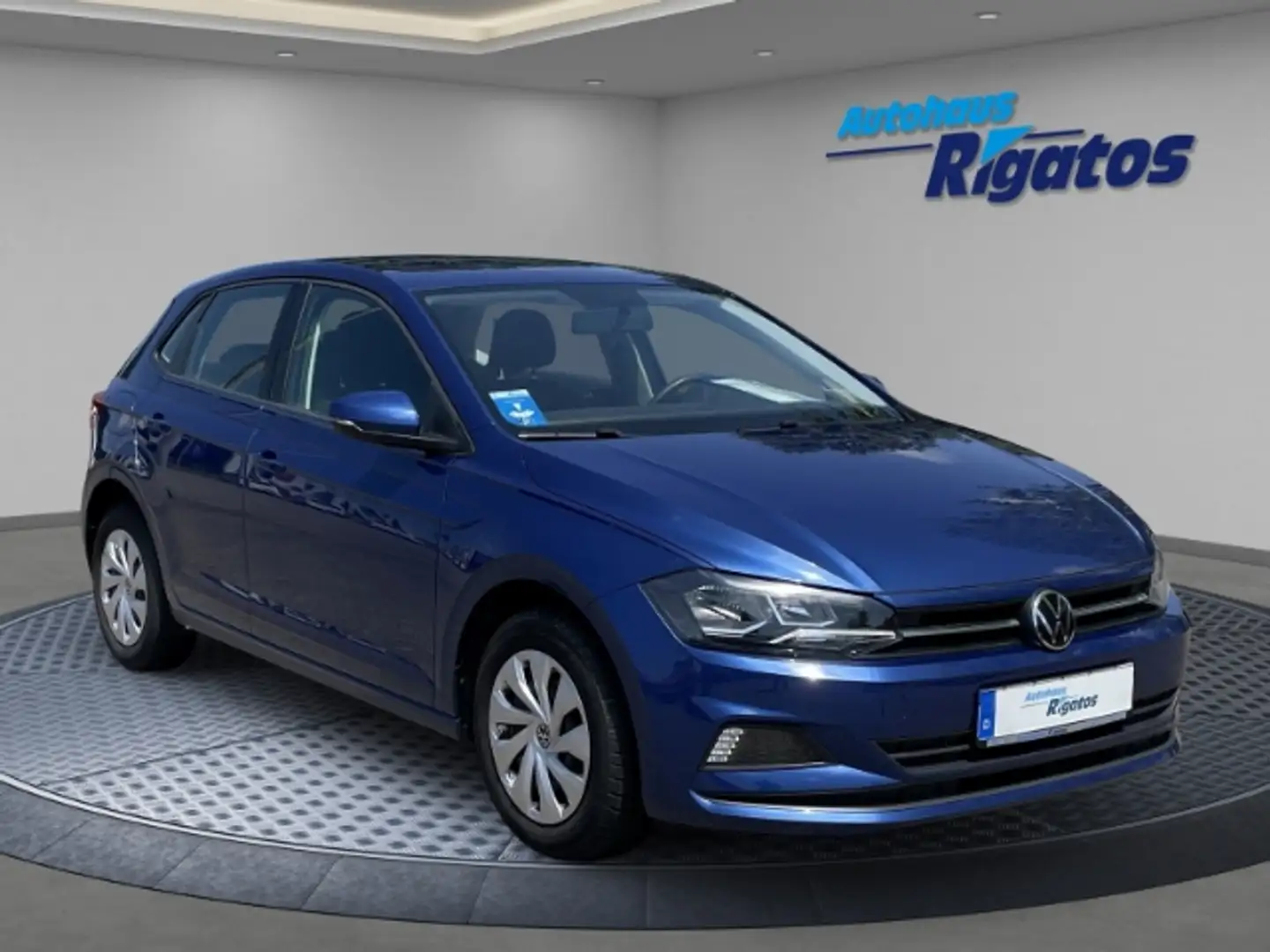 Volkswagen Polo VI 1.0 Comfortline, Klimaanlage, DAB+, Blau - 1