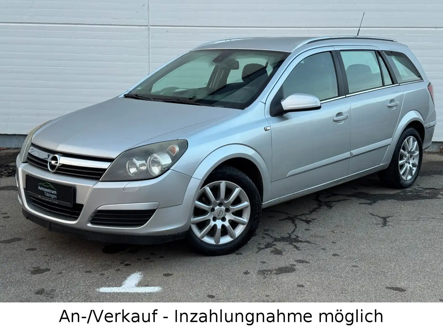 Opel Astra 1.8 H Caravan | TÜV 10/26 | KLIMA | AHK | Plateado - 1
