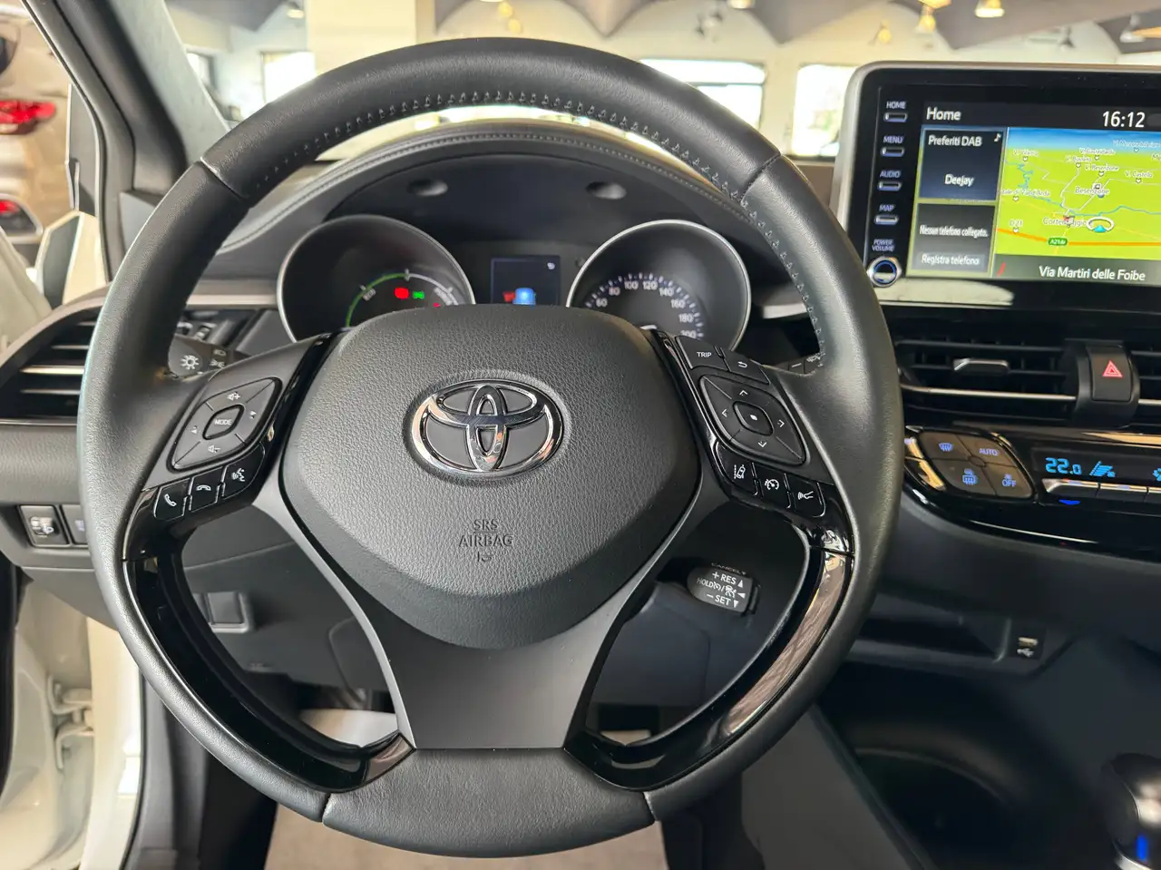 Toyota C-HR 1.8 Hybrid E-CVT BUSINESS FULL LED NAVI PREZZO REALE, миниатюра 5