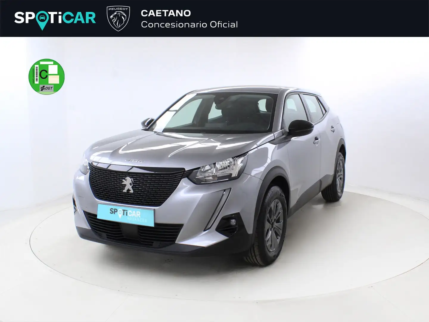 Peugeot 2008 1.2 PureTech S&S Active Pack 100 Gris - 1