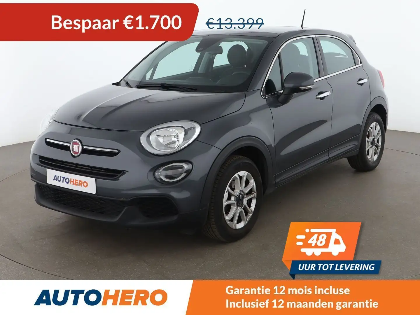 Fiat 500X 1.6 JTDM Urban Šedá - 1