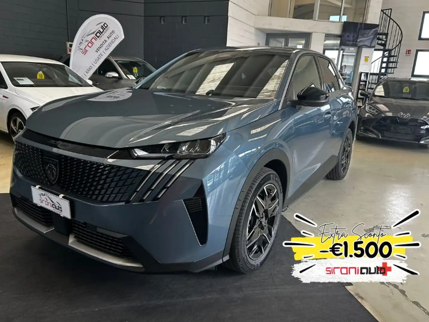 Peugeot 3008 3008 Hybrid 145 e-DCS6 Allure - PROMO SIRONIAUTO+ Blauw - 1